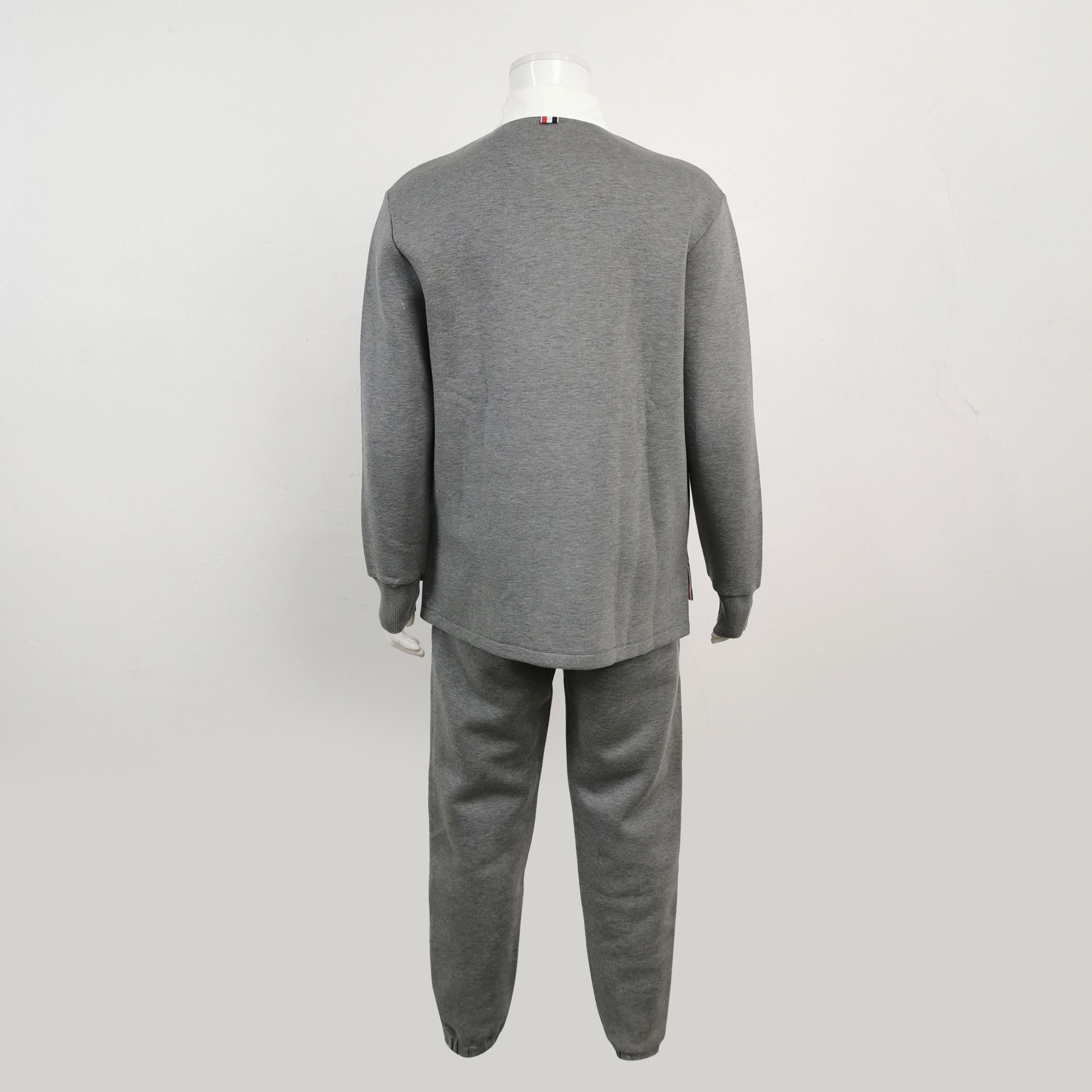Thom Browne Thom Browne Contrast Collar Cotton Sweat Suit Size 3 Size 40R - 2 Thumbnail