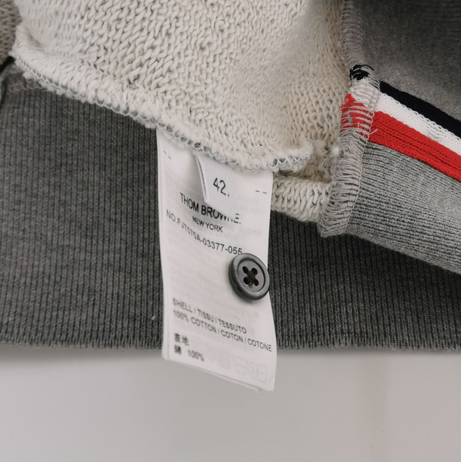 Thom Browne Thom Browne RWB Stripe Back Sweatshirt US M Size US M / EU 48-50 / 2 - 5 Thumbnail