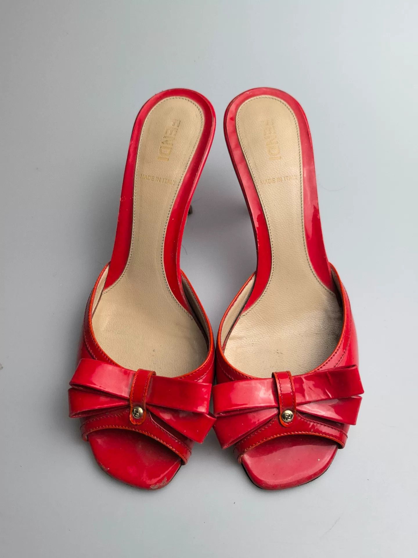 Fendi Fendi Red Sandals us_5 Women Size US 5 / IT 35 - 3 Thumbnail
