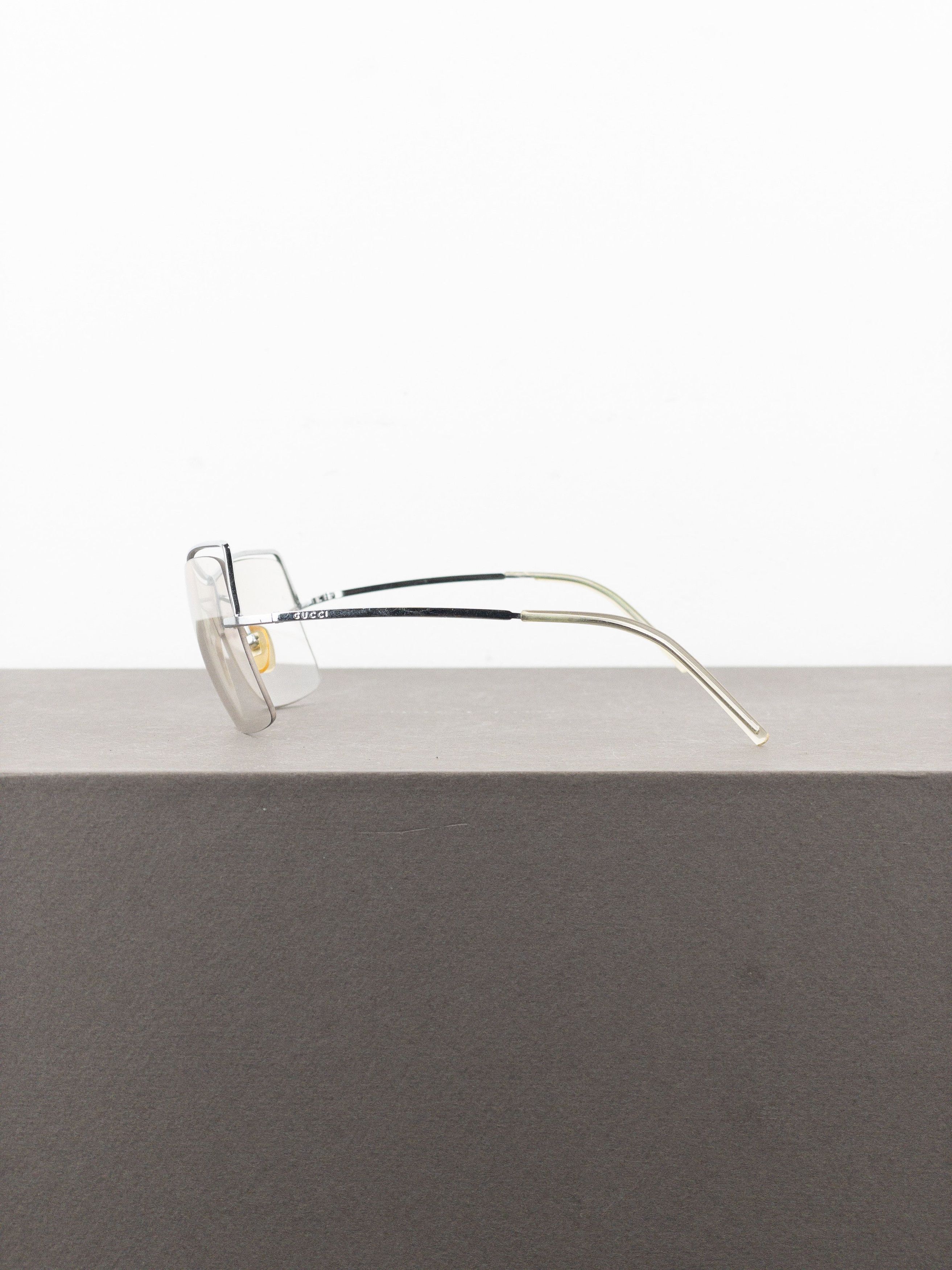 Gucci by Tom Ford 2000s GG2683/S Wrap Mask Shield Sunglasses Size ONE SIZE - 8 Thumbnail