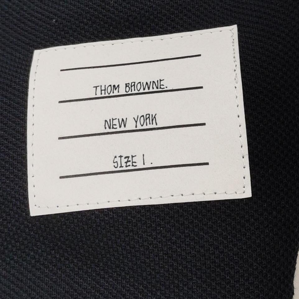 Thom Browne Thom Browne Pique RWB Stripe T-Shirt Size 1 Size US S / EU 44-46 / 1 - 3 Thumbnail