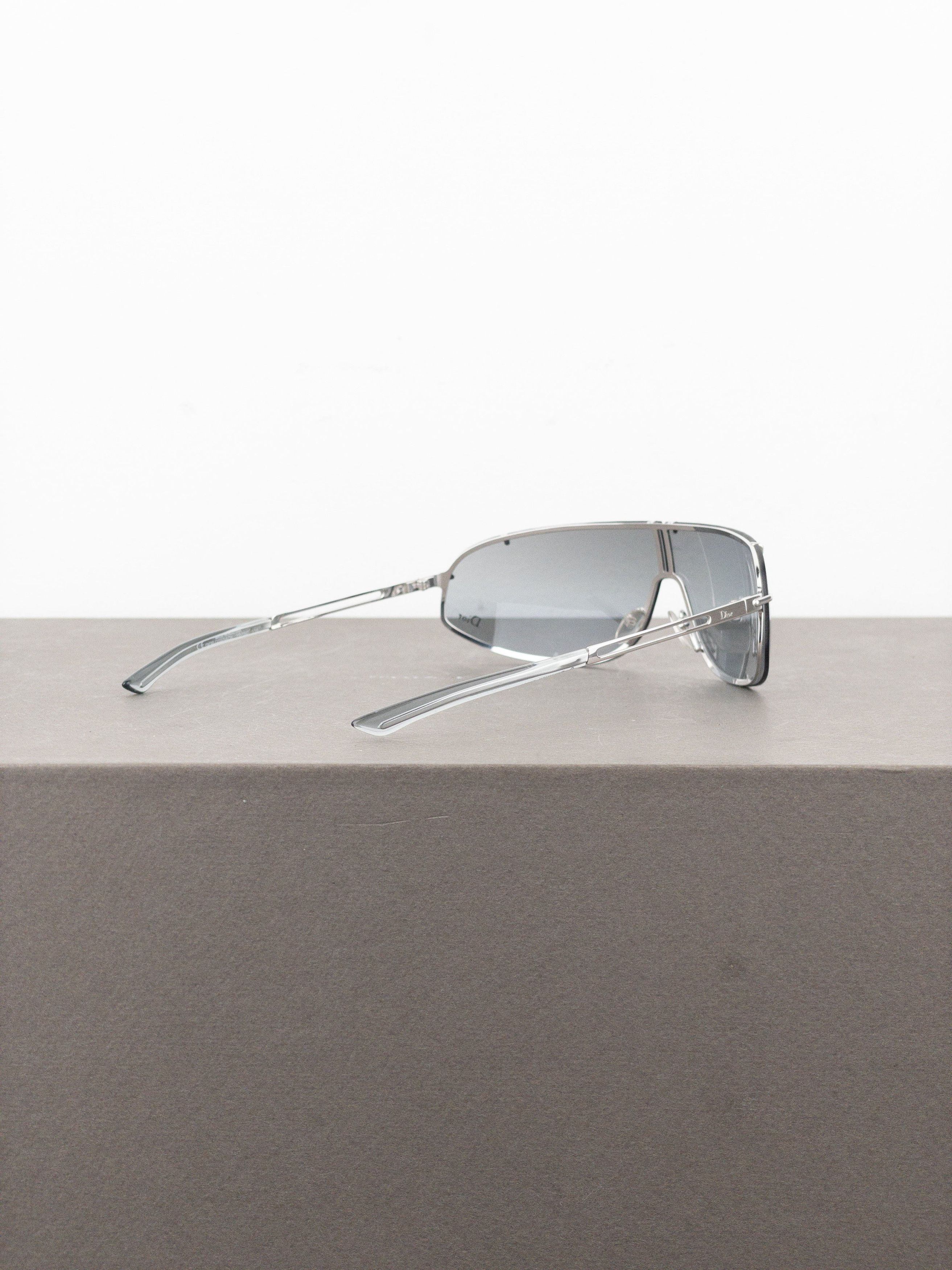 Dior by Galliano AW00 ‘Cossack’ Wrap Mask Shield Sunglasses Size ONE SIZE - 5 Thumbnail