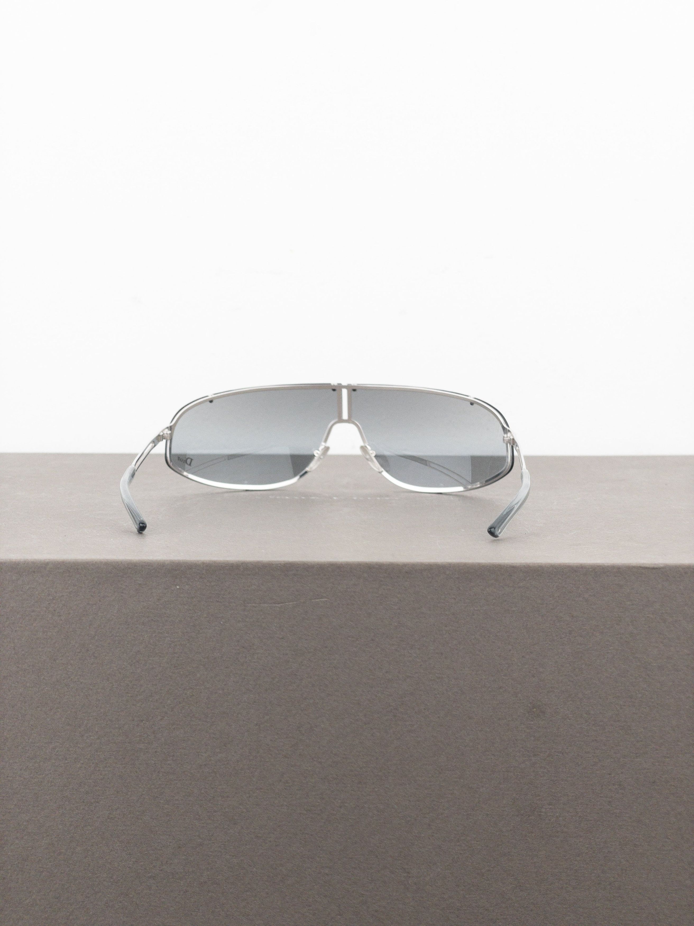 Dior by Galliano AW00 ‘Cossack’ Wrap Mask Shield Sunglasses Size ONE SIZE - 6 Thumbnail