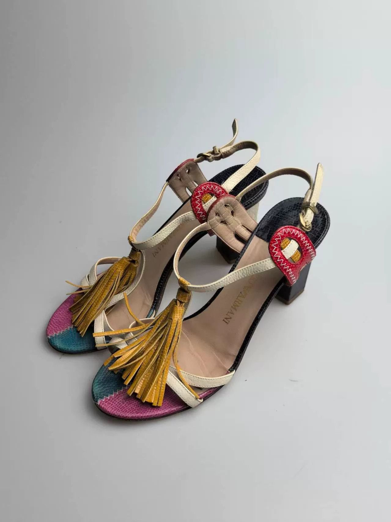 Armani Armani Sandals us_5-5 Women Size US 5.5 / IT 35.5 - 2 Thumbnail