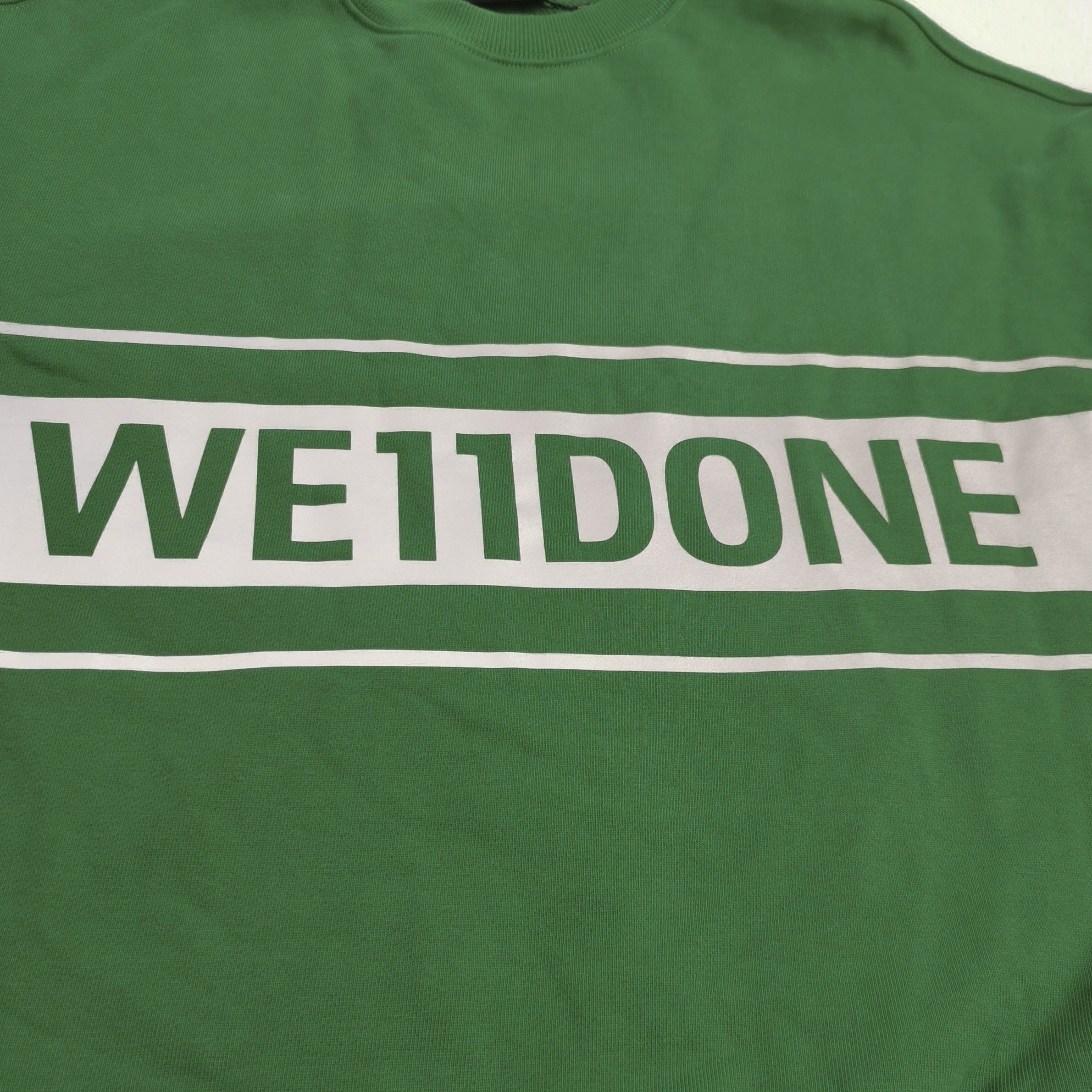 WE11DONE We11done Logo Print Crewneck Sweatshirt XS Size US XS / EU 42 / 0 - 3 Thumbnail