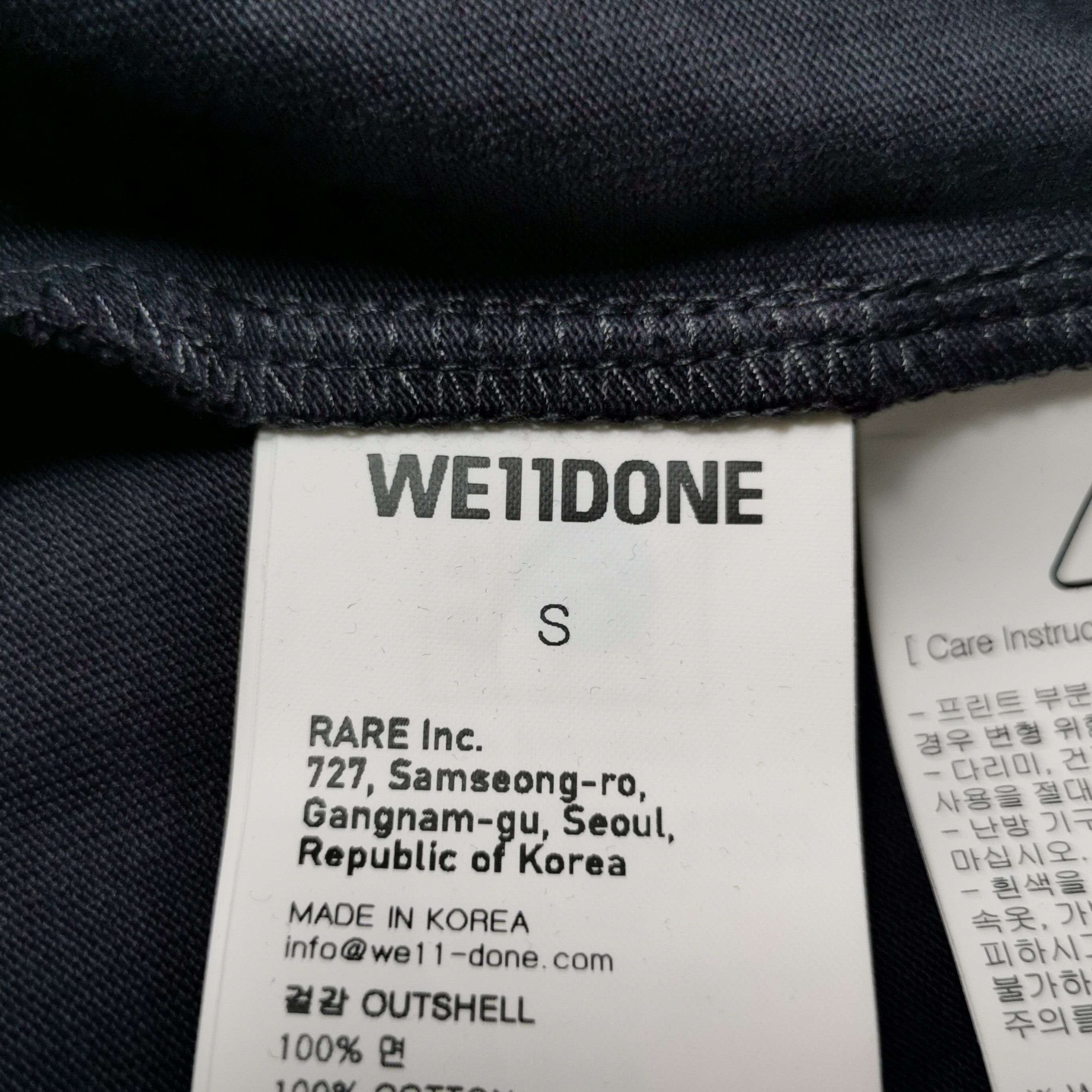 WE11DONE We11done Graphic Print Cotton Sweatshirt Size S Size US S / EU 44-46 / 1 - 6 Thumbnail