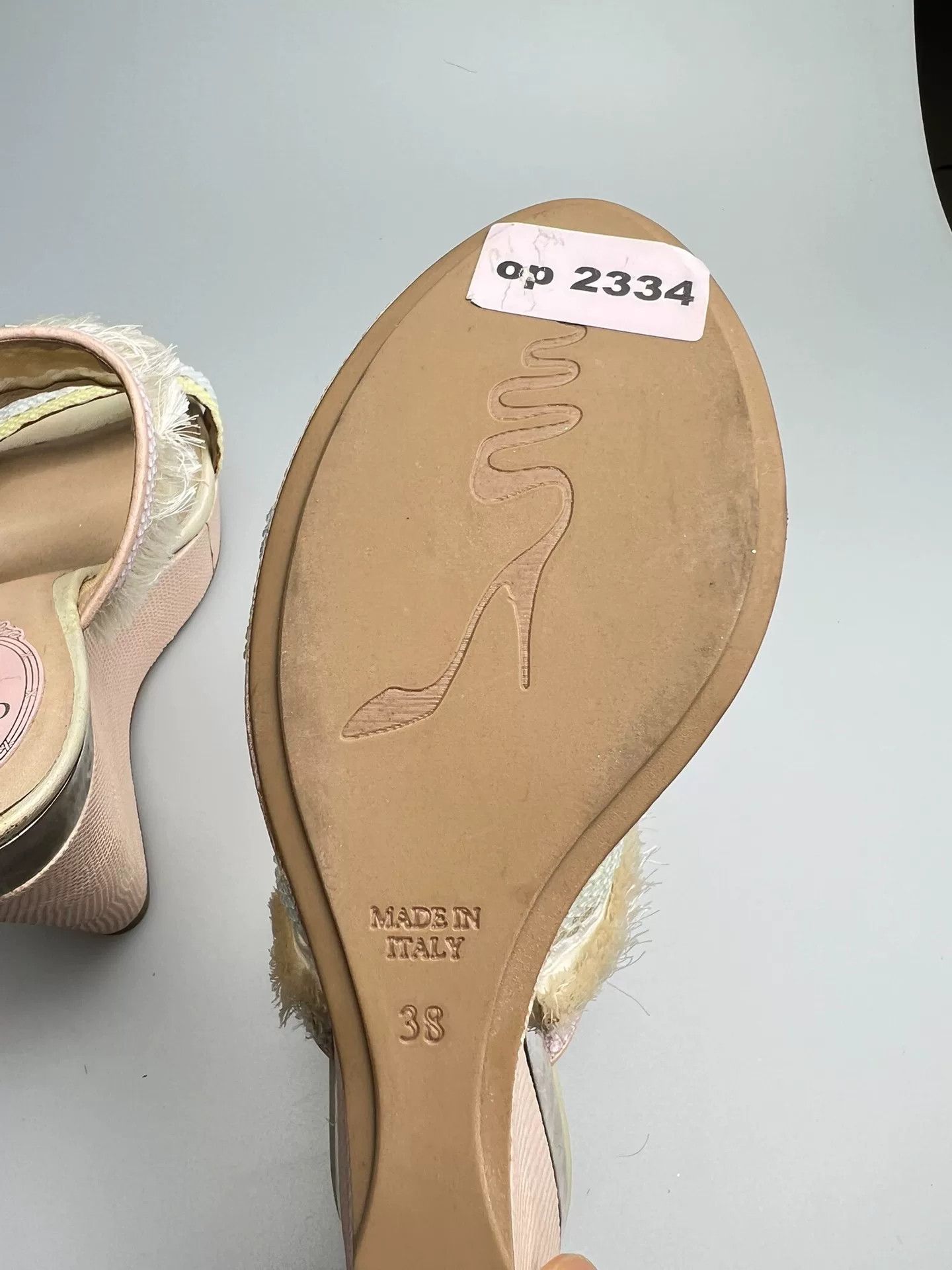 Rene Caovilla Rene Caovilla Clear Sandals us_8 Women Size US 8 / IT 38 - 4 Thumbnail