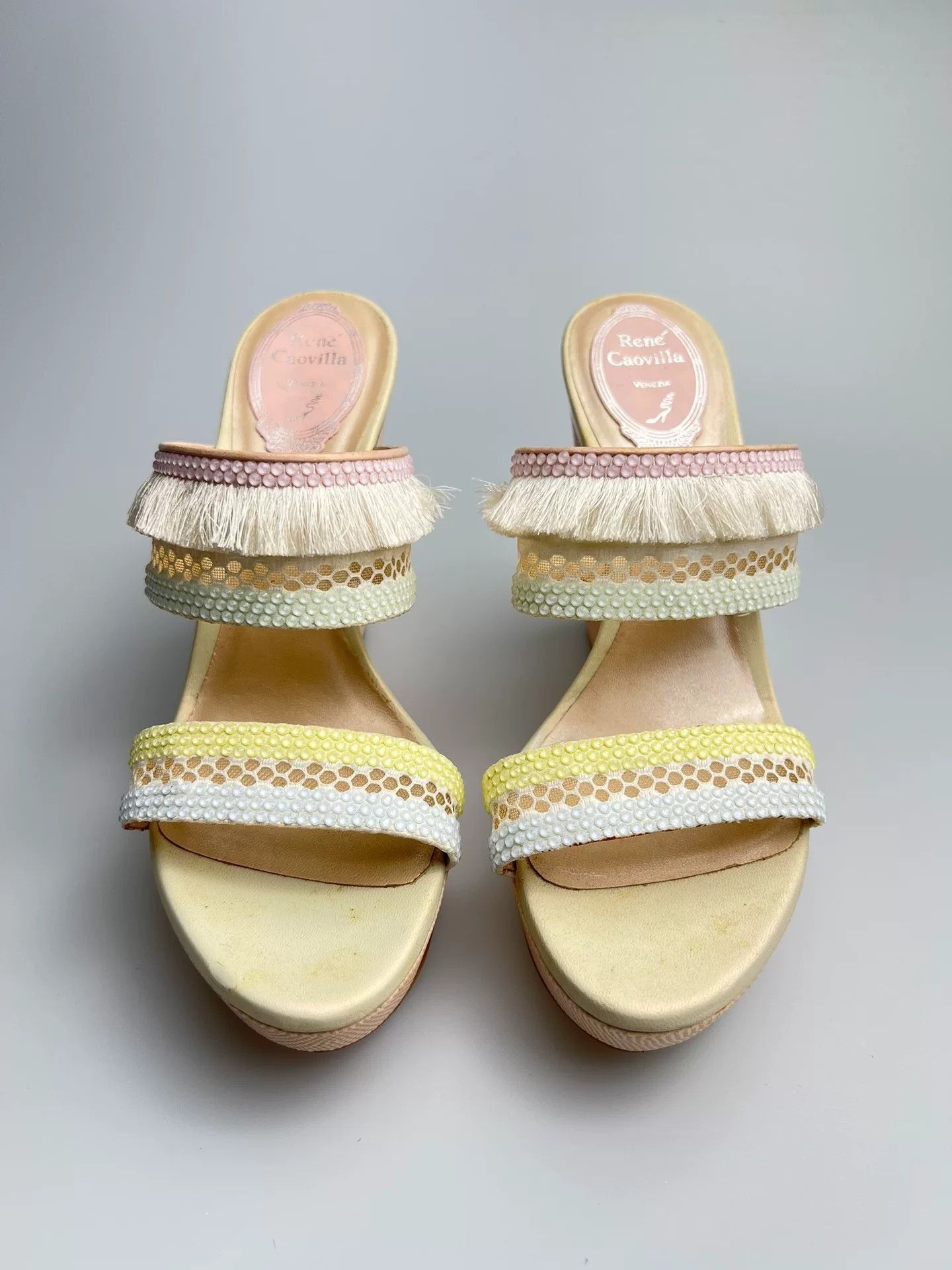 Rene Caovilla Rene Caovilla Clear Sandals us_8 Women Size US 8 / IT 38 - 2 Thumbnail