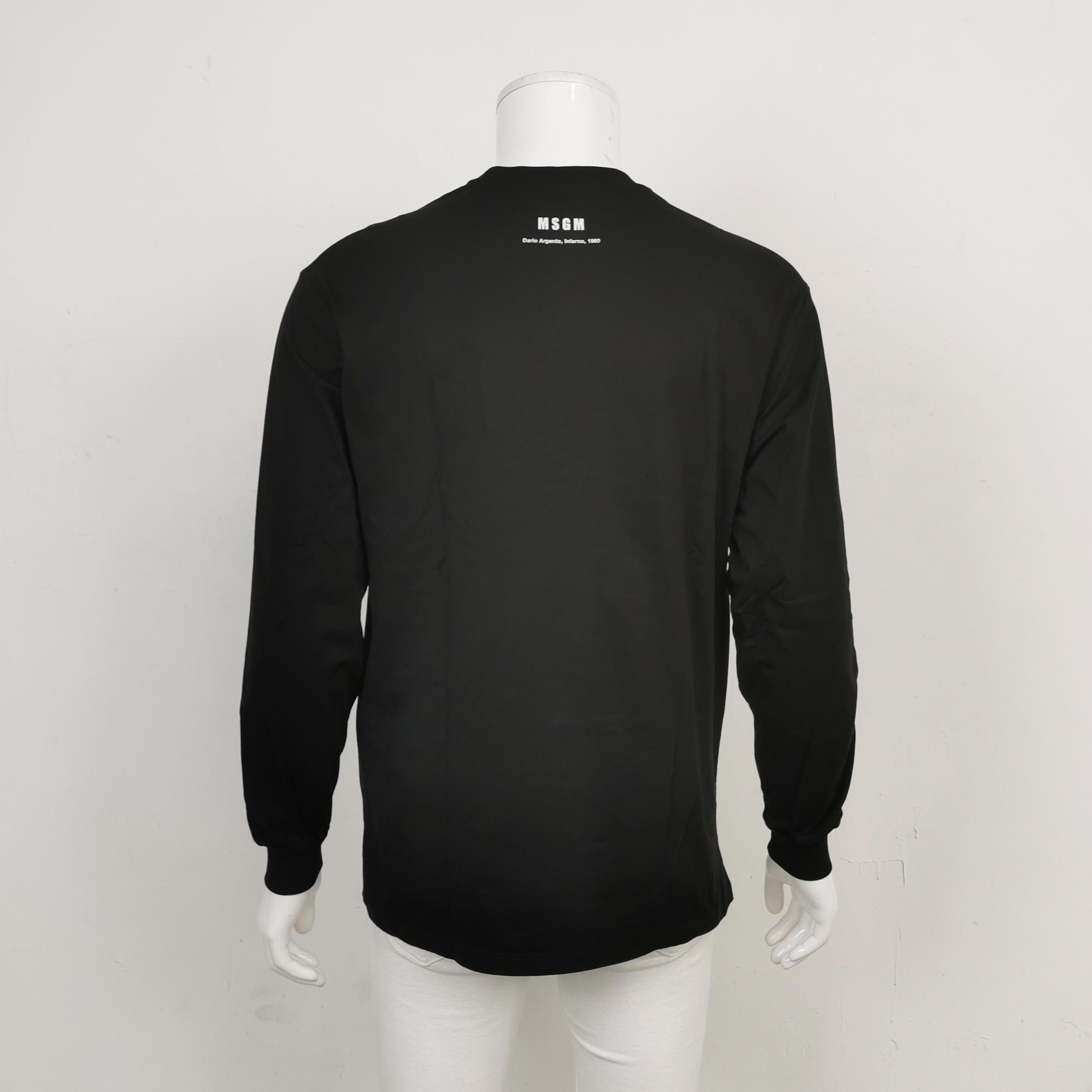 MSGM MSGM x Dario Argento Inferno Graphic L/S T-Shirt S Size US S / EU 44-46 / 1 - 2 Thumbnail