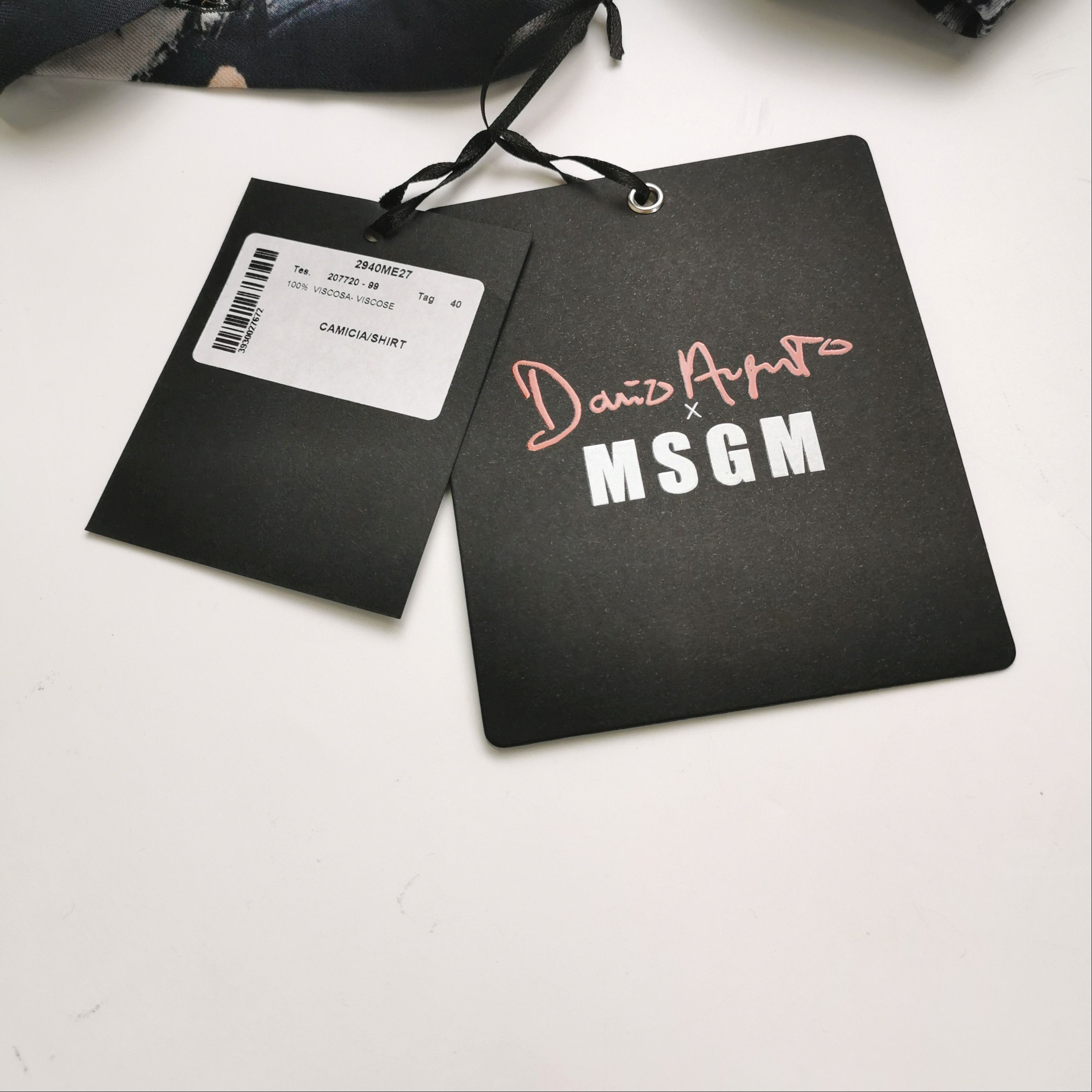 MSGM MSGM x Dario Argento Black Cat Shirt Size M Size US M / EU 48-50 / 2 - 4 Thumbnail