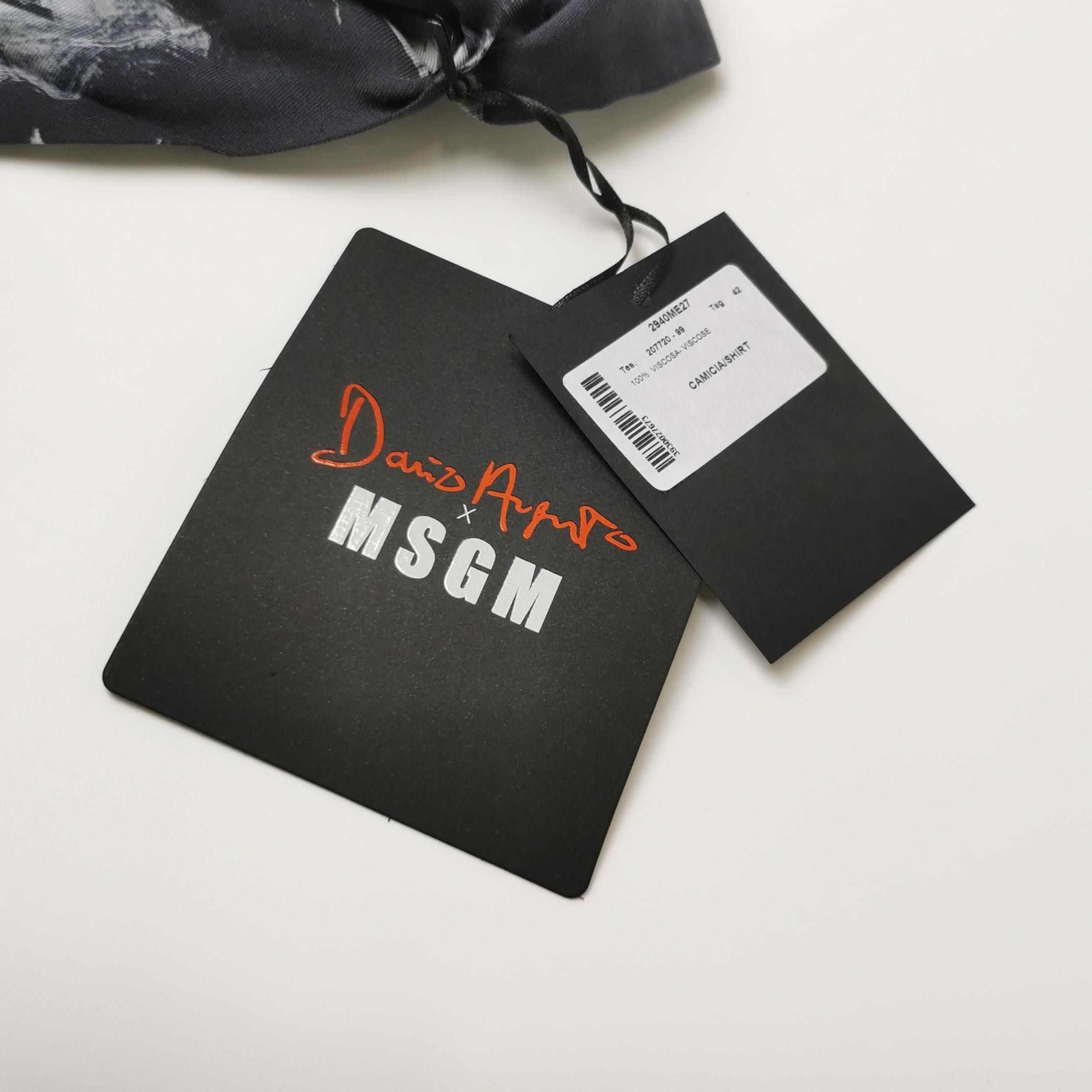 MSGM MSGM x Dario Argento Cat Graphic Shirt Size L Size US L / EU 52-54 / 3 - 4 Thumbnail