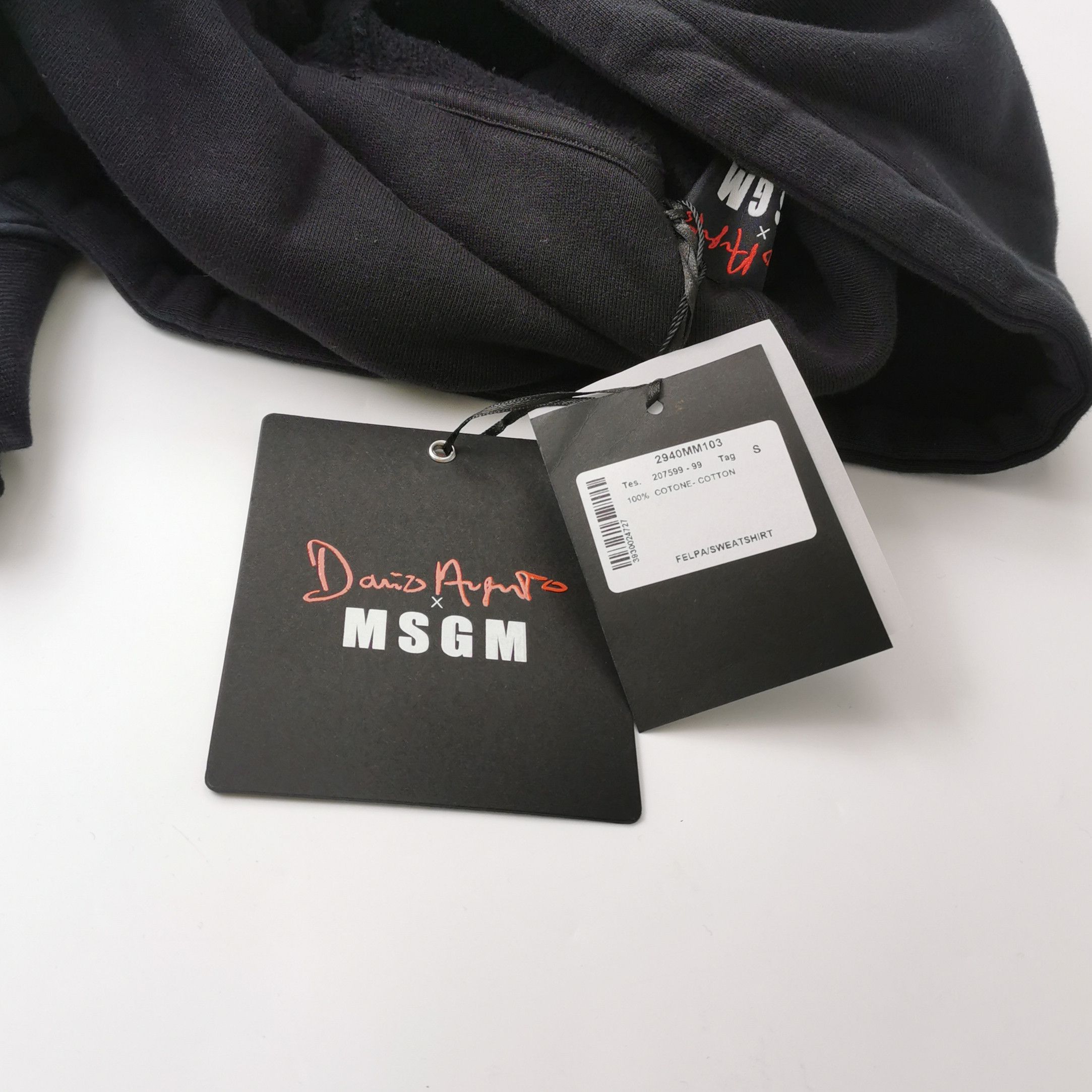 MSGM MSGM x Dario Argento Splatter Logo Hoodie Size S Size US S / EU 44-46 / 1 - 4 Thumbnail