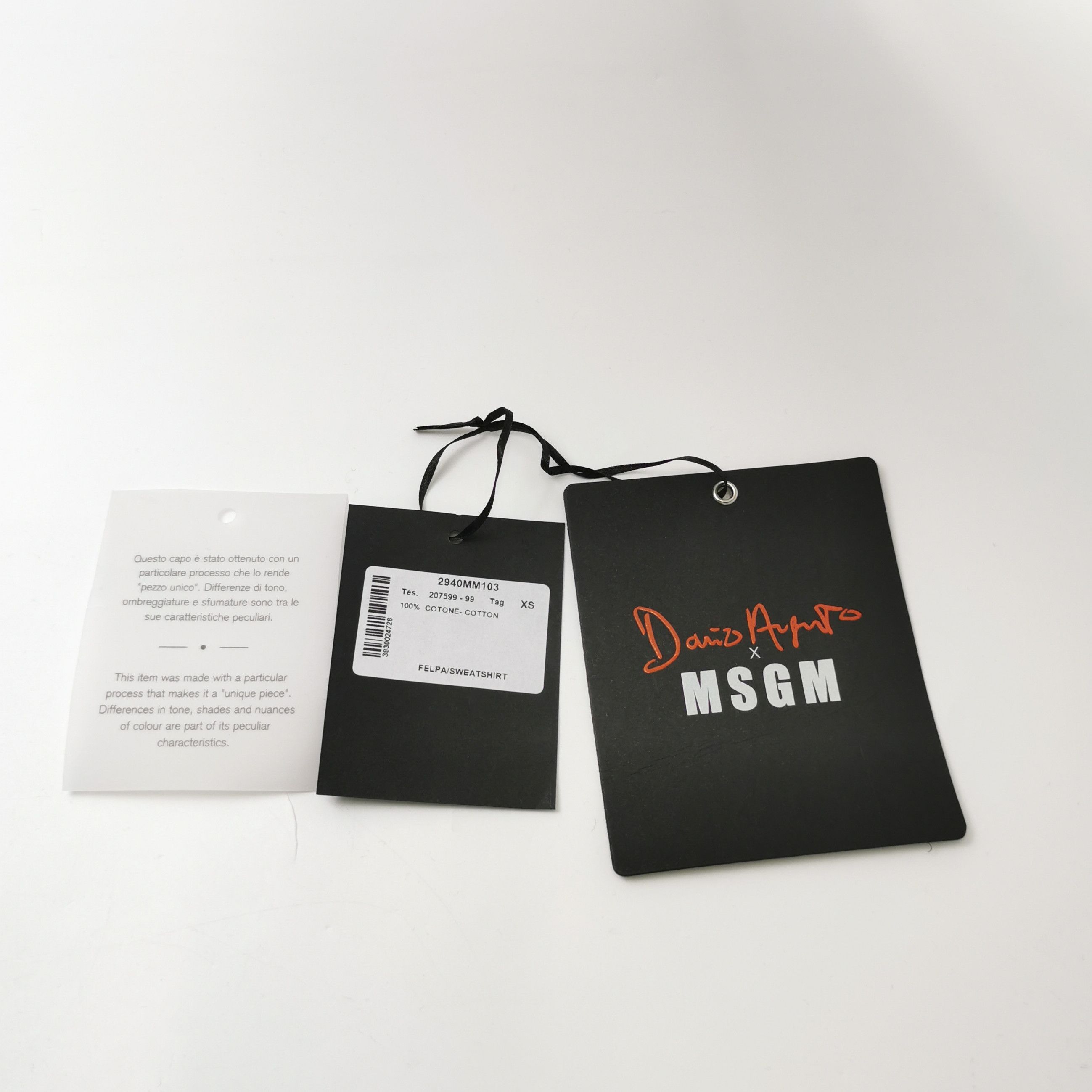MSGM MSGM x Dario Argento Splatter Logo Hoodie XS Size US XS / EU 42 / 0 - 4 Thumbnail