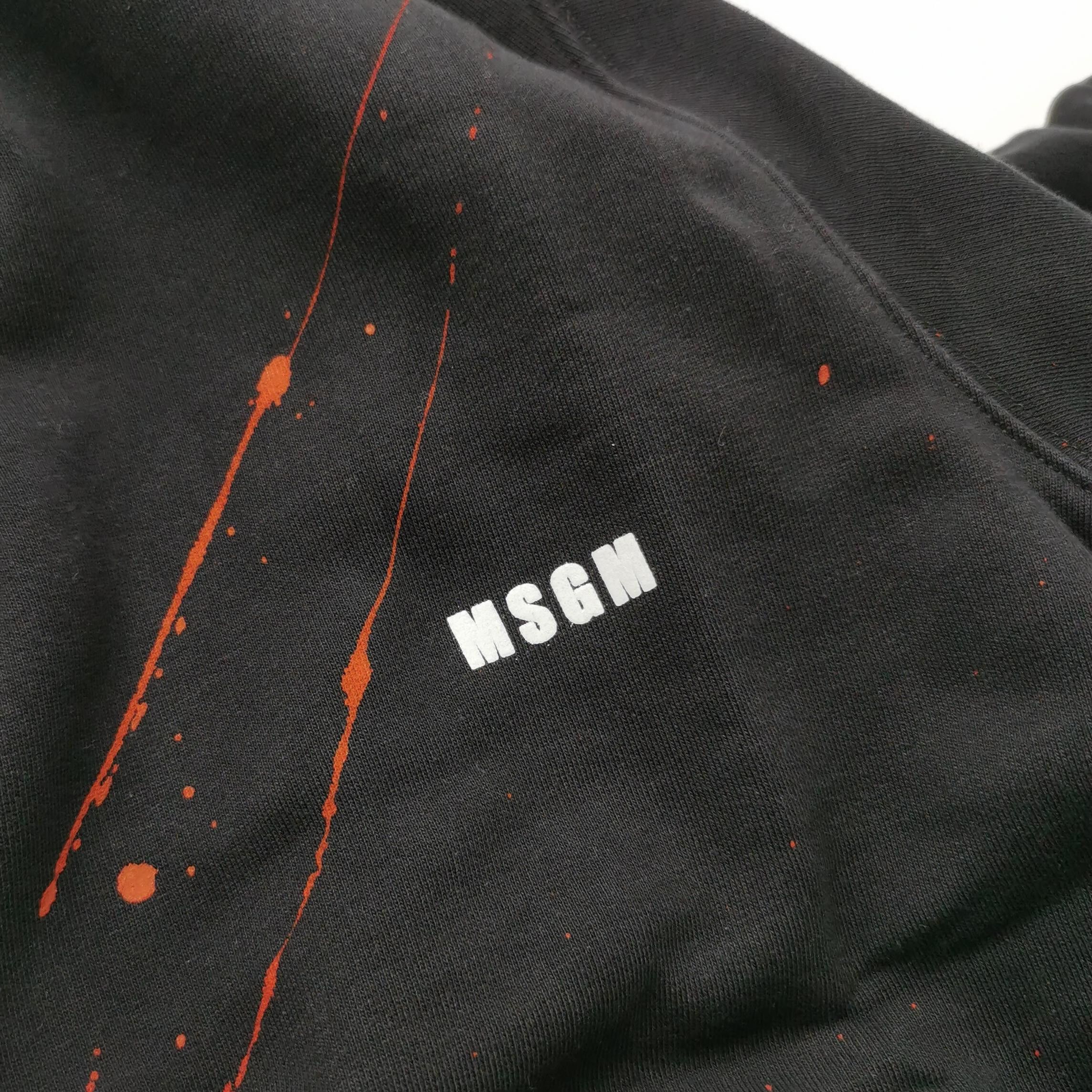 MSGM MSGM x Dario Argento Splatter Logo Hoodie XS Size US XS / EU 42 / 0 - 3 Thumbnail