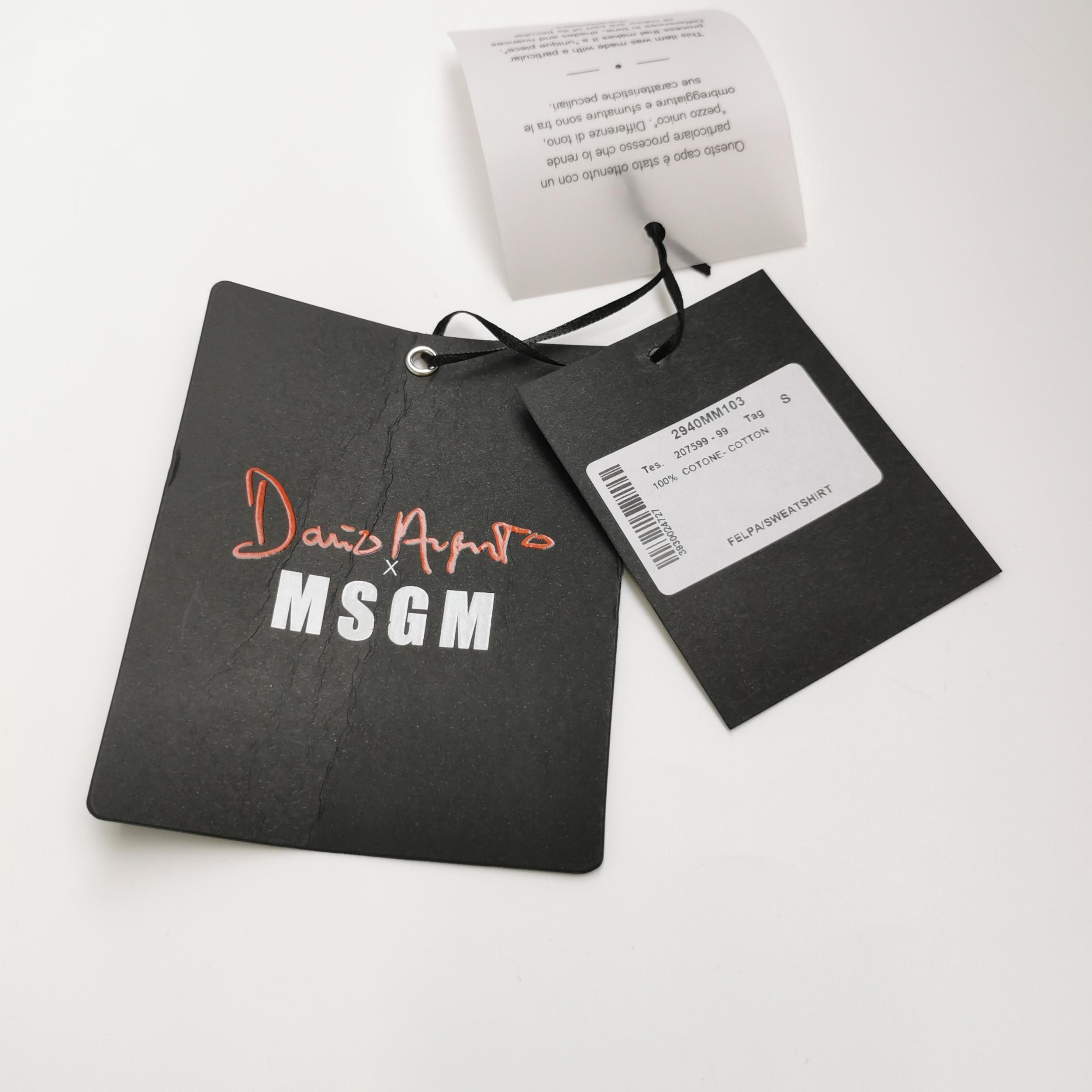 MSGM MSGM x Dario Argento Splatter Print Hoodie Size S Size US S / EU 44-46 / 1 - 4 Thumbnail
