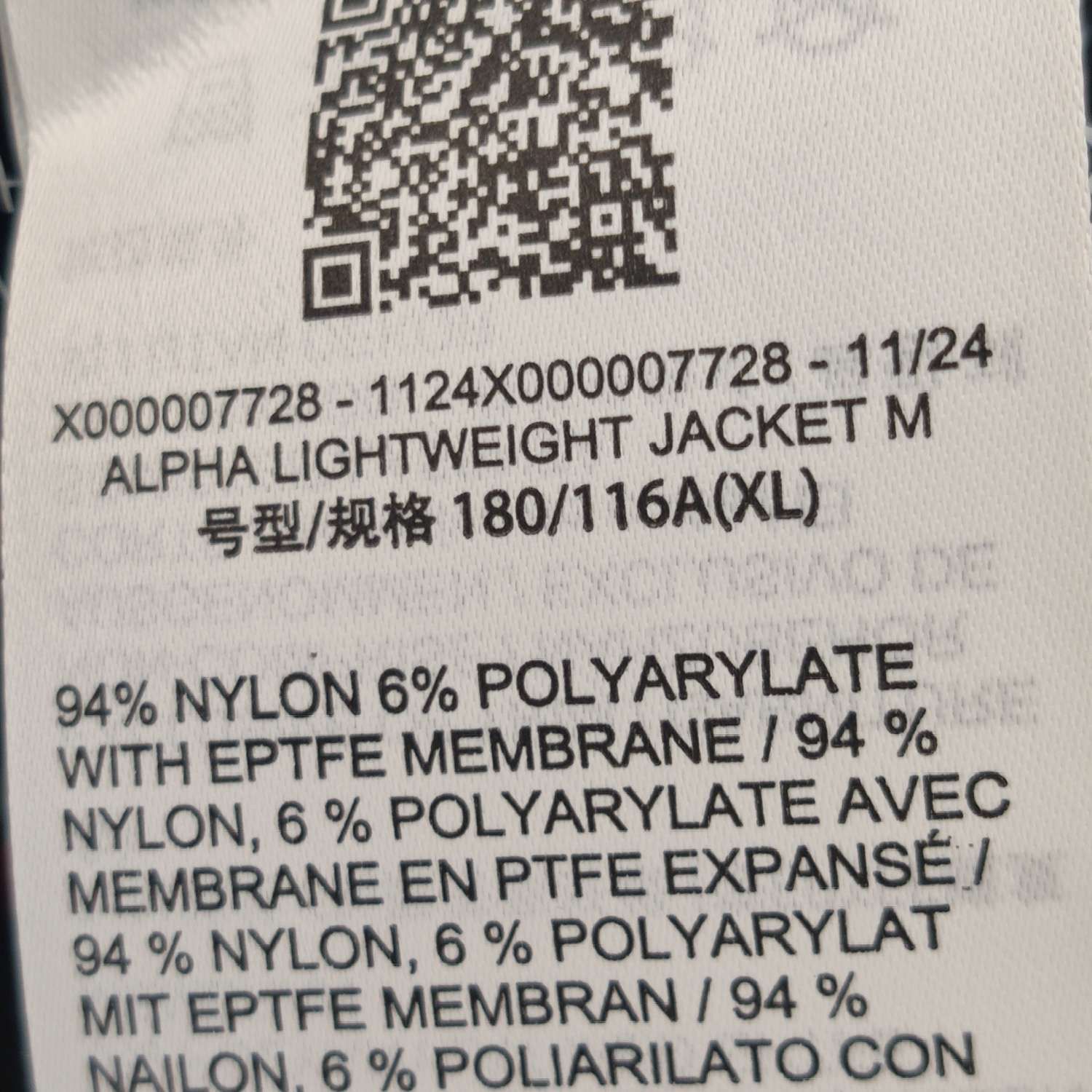 Arc'teryx Arc'teryx Alpha Lightweight GORE-TEX Jacket XL Size US XL / EU 56 / 4 - 7 Thumbnail