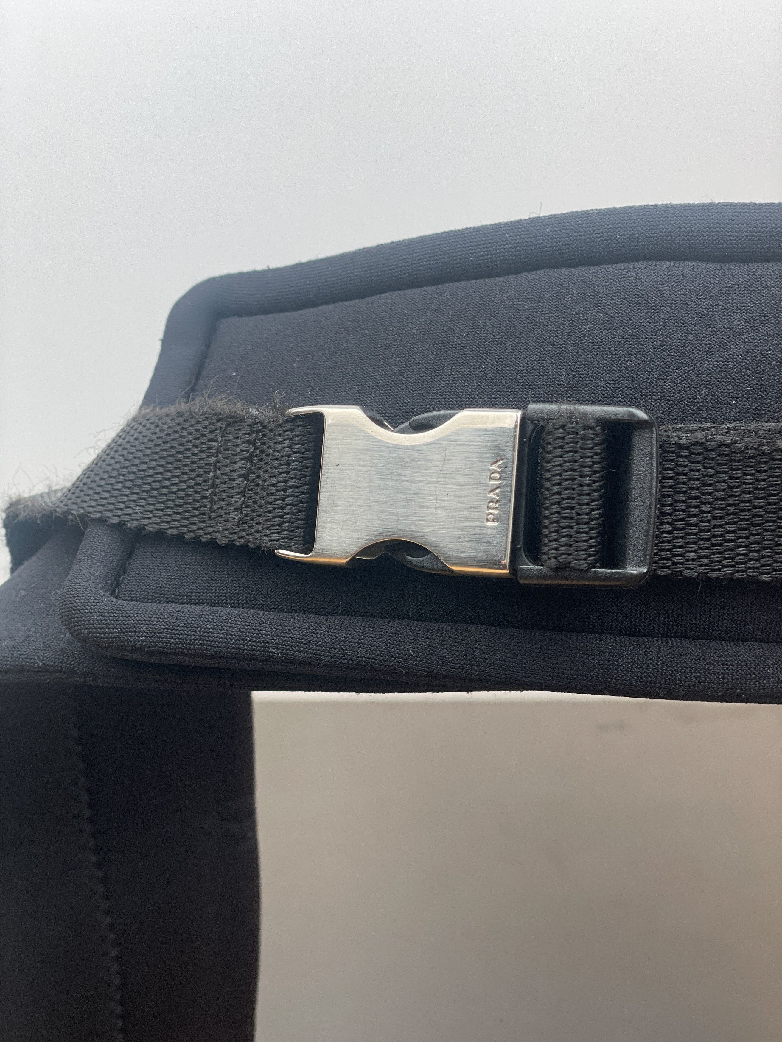 Prada AW99 Linea Rossa Red Tab Belt Waist Bag Size ONE SIZE - 6 Thumbnail