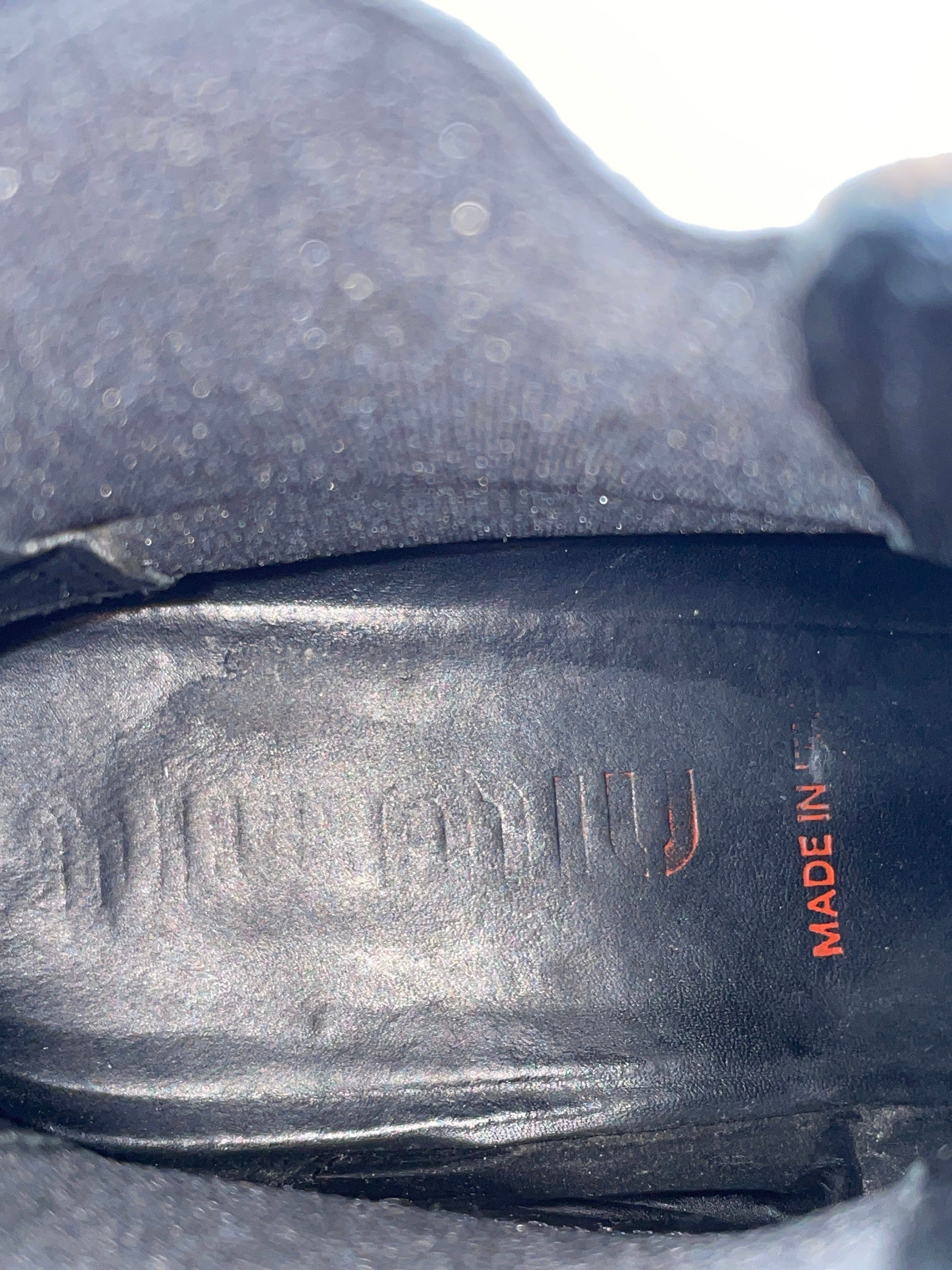 Miu Miu SS99 Square-Toe Spike-Sole Brogue Chelsea Boots Size US 7 / EU 40 - 9 Thumbnail