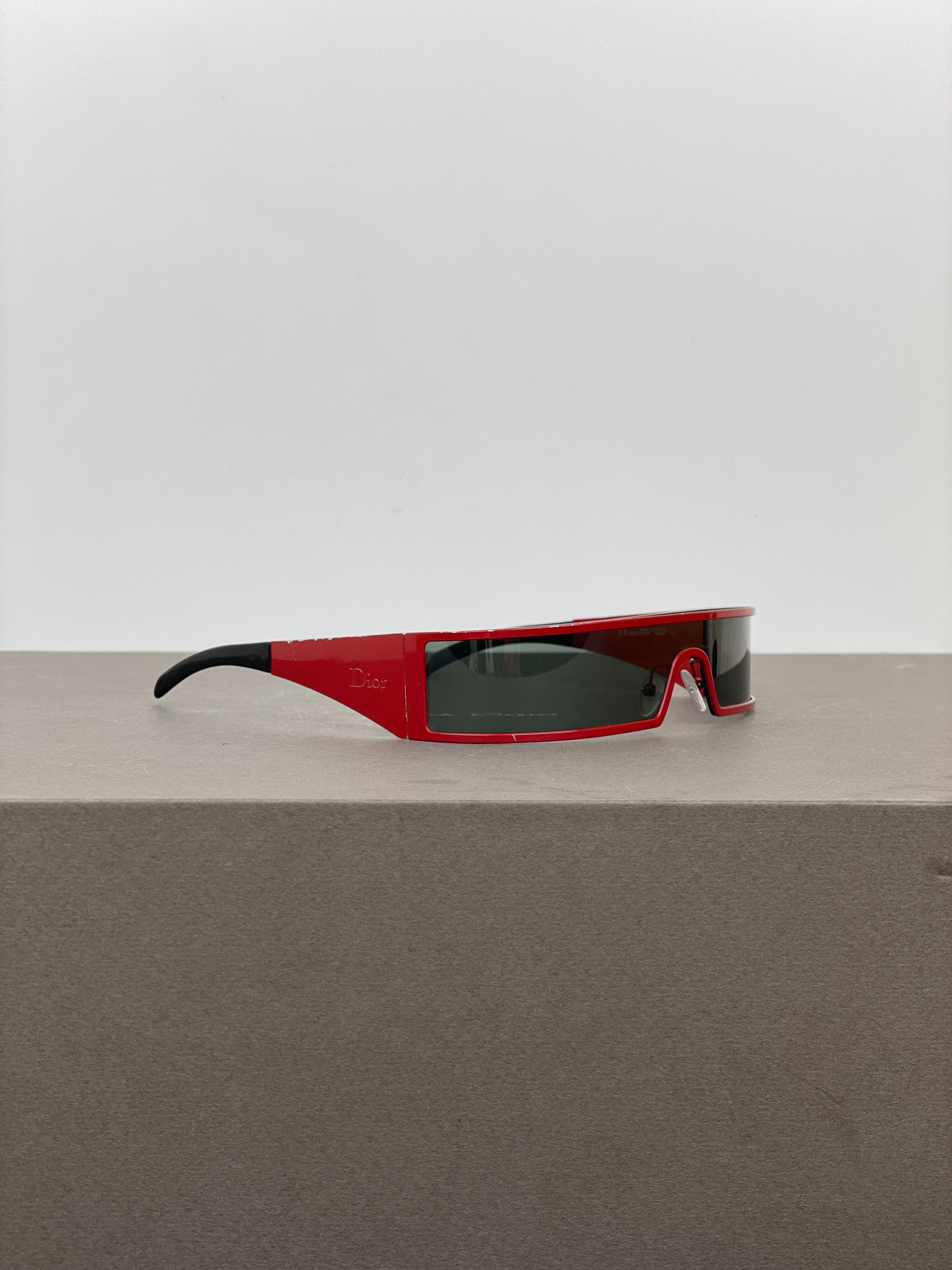 Dior by John Galliano SS03 Punk Wrap Mask Sunglasses Size ONE SIZE - 2 Thumbnail