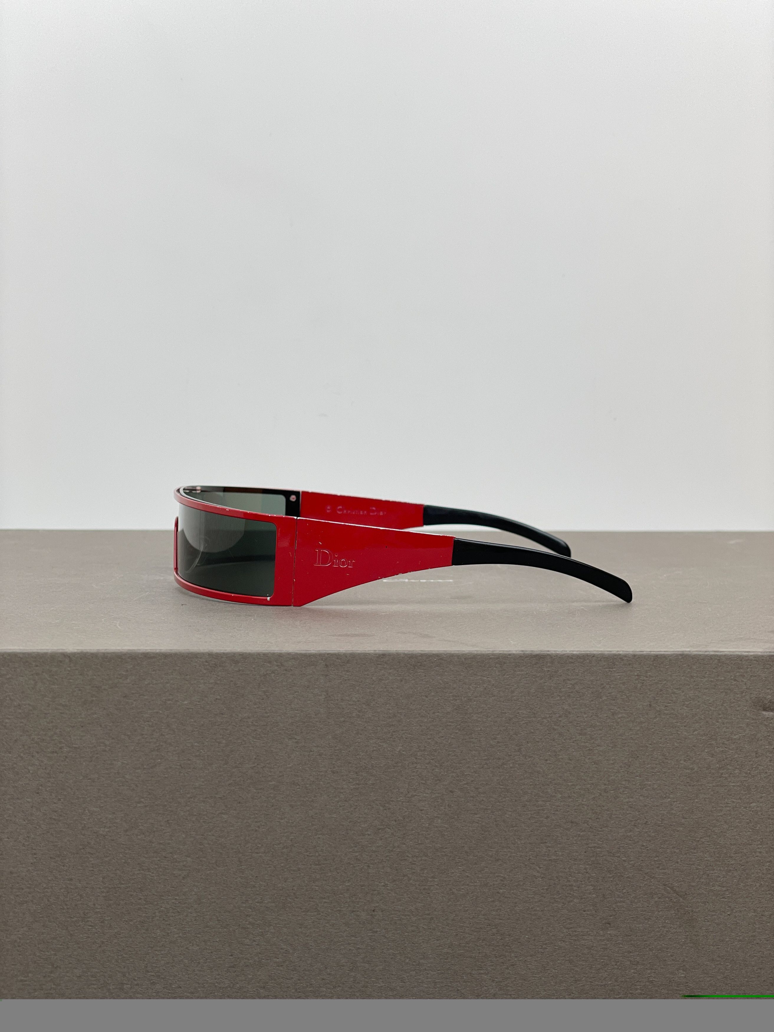 Dior by John Galliano SS03 Punk Wrap Mask Sunglasses Size ONE SIZE - 4 Thumbnail