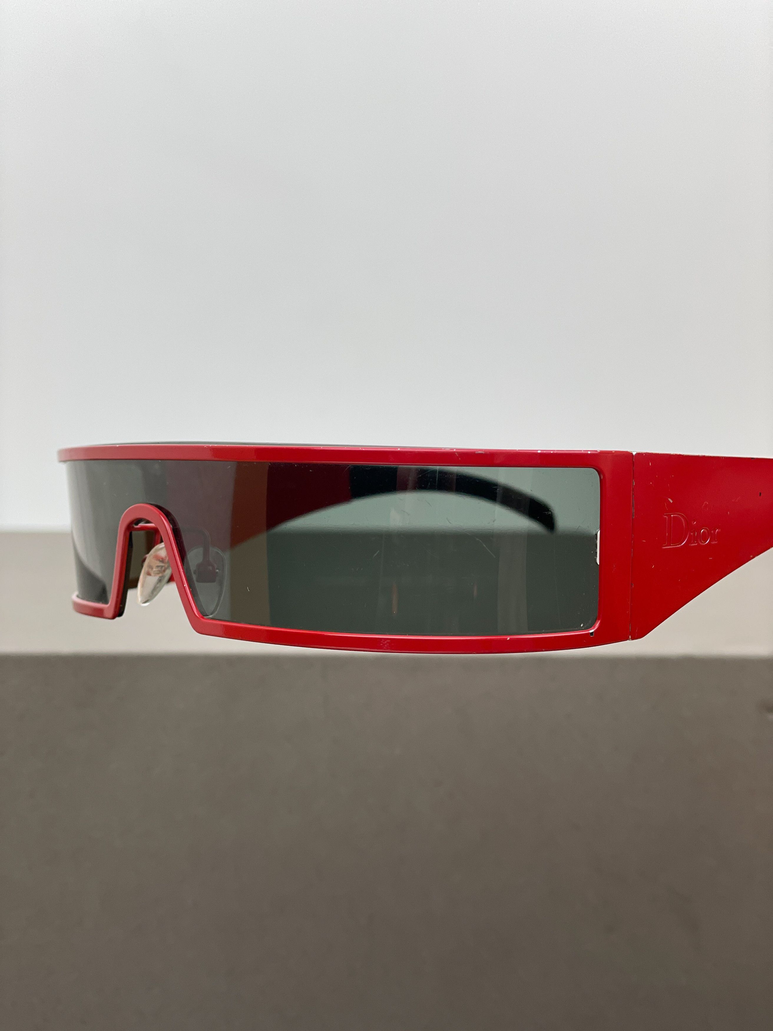 Dior by John Galliano SS03 Punk Wrap Mask Sunglasses Size ONE SIZE - 8 Thumbnail