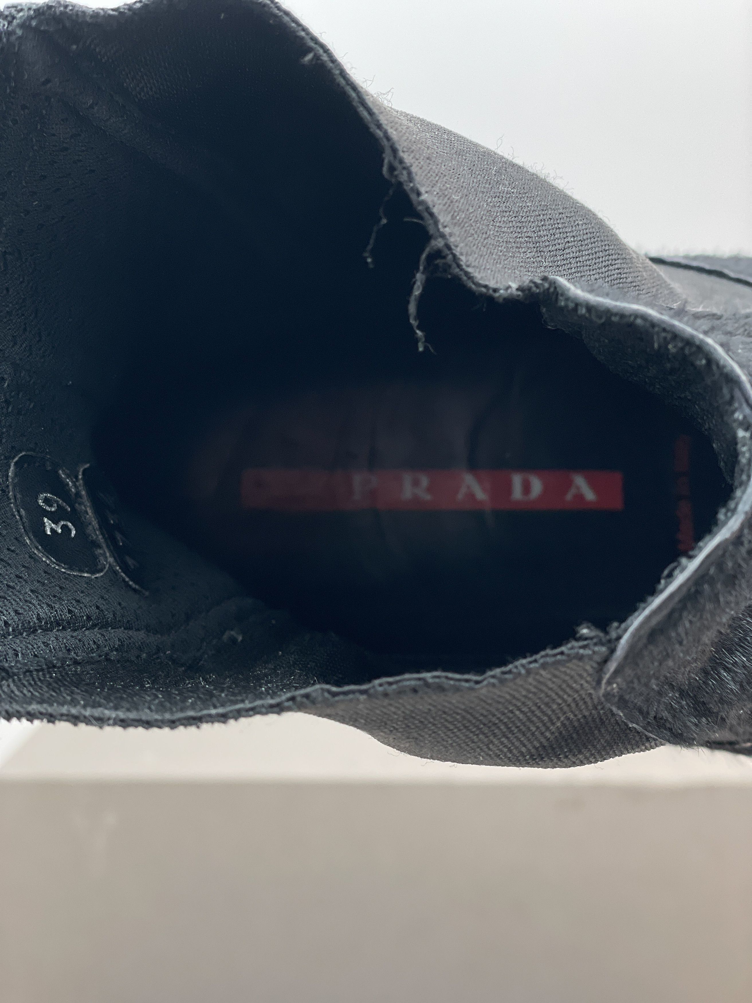 Prada AW99 Brixxen Pony Hair Chelsea Boots Size US 8 / IT 38 - 11 Thumbnail