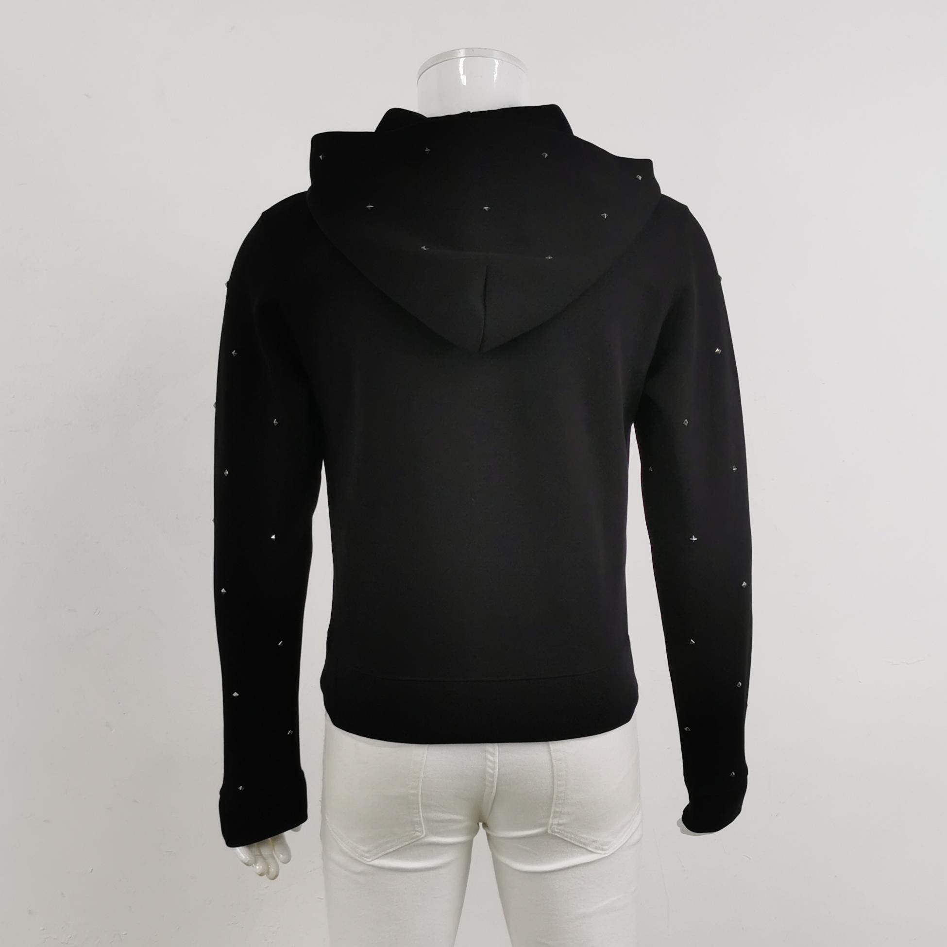 Valentino Valentino Rockstud Hooded Sweatshirt S Size US S / EU 44-46 / 1 - 2 Thumbnail
