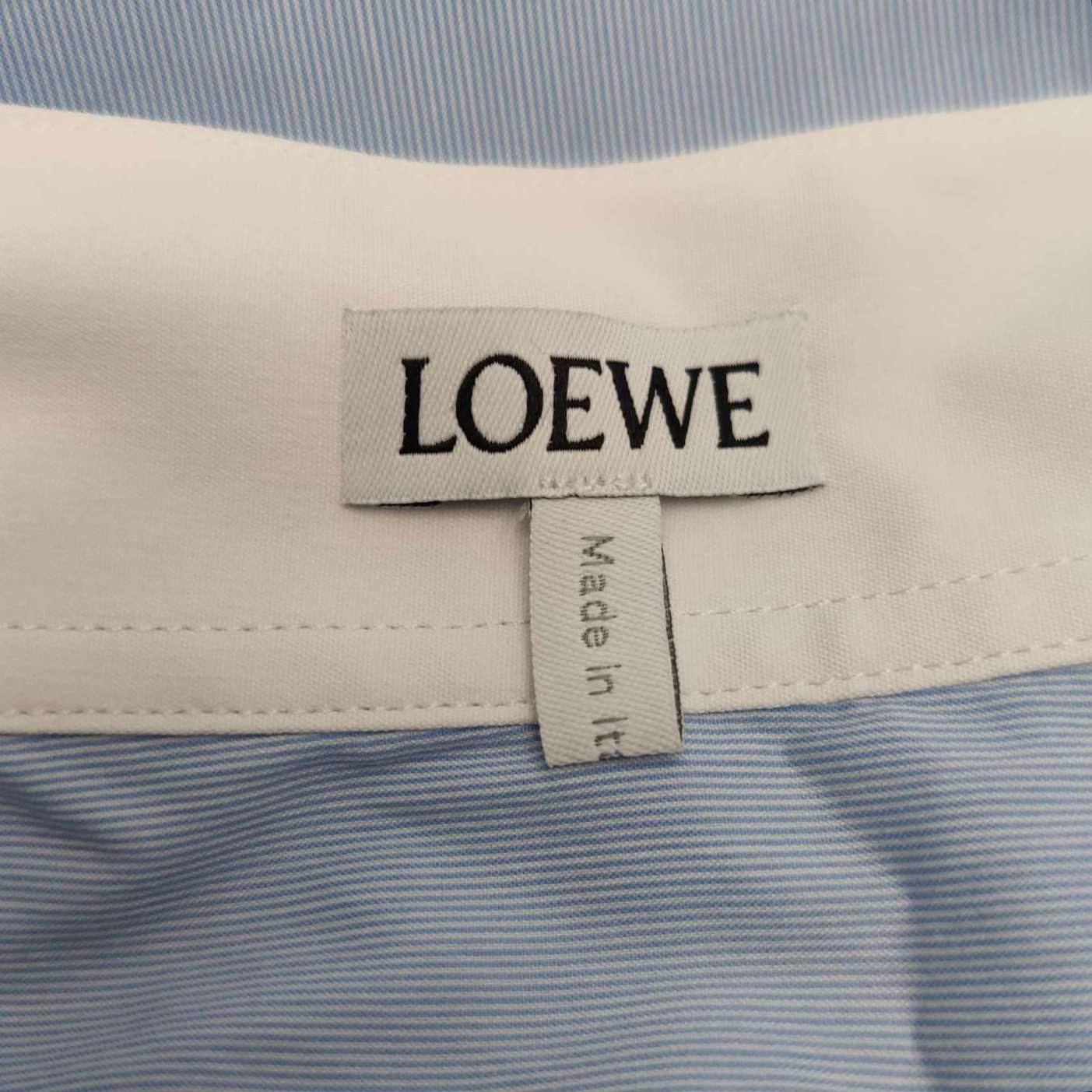 Loewe Loewe Two-Tone Panel Striped Shirt M Size US M / EU 48-50 / 2 - 4 Thumbnail