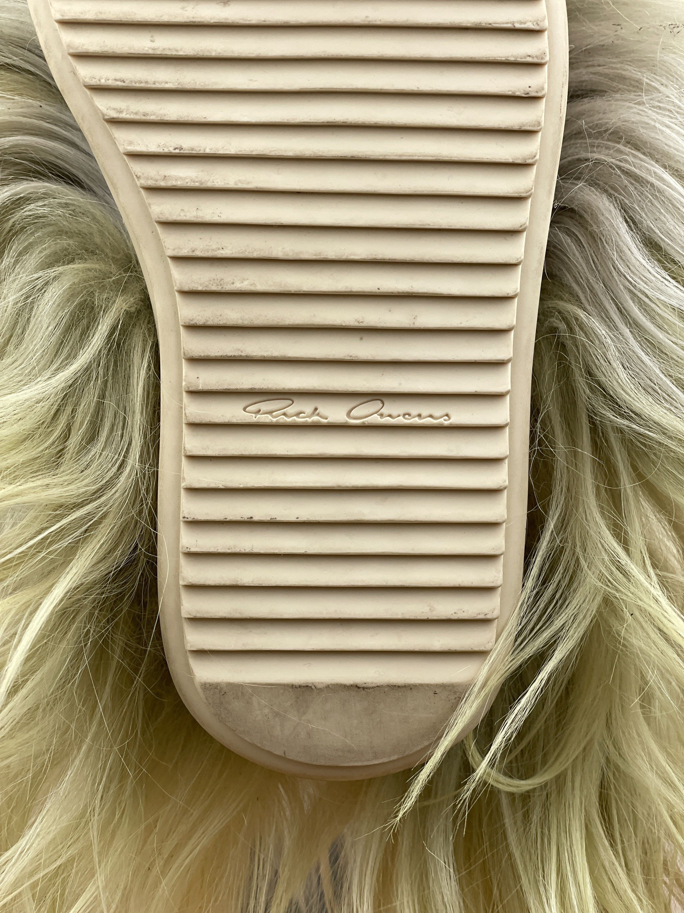 Moncler Rick Owens x AW23 'Luxor' Big Rock Fur Boots Size US 7 / IT 37 - 14 Thumbnail