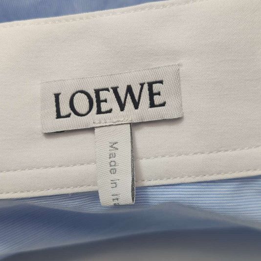 Loewe Loewe Asymmetric Panel Striped Shirt XL Size US XL / EU 56 / 4 - 5 Thumbnail