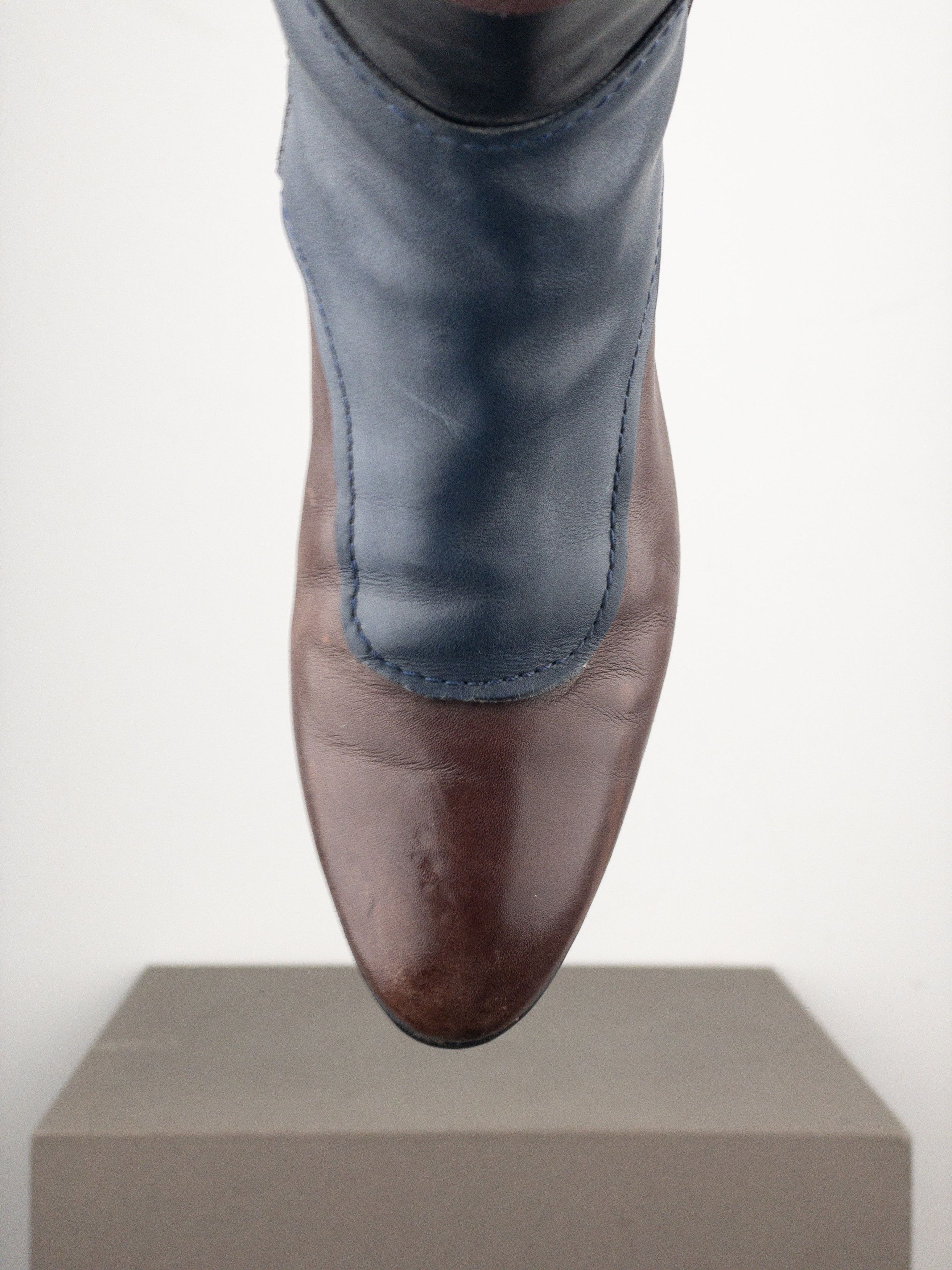 Miu Miu AW08 Knee-High Biker Riding Boots Size US 5 / IT 35 - 7 Thumbnail