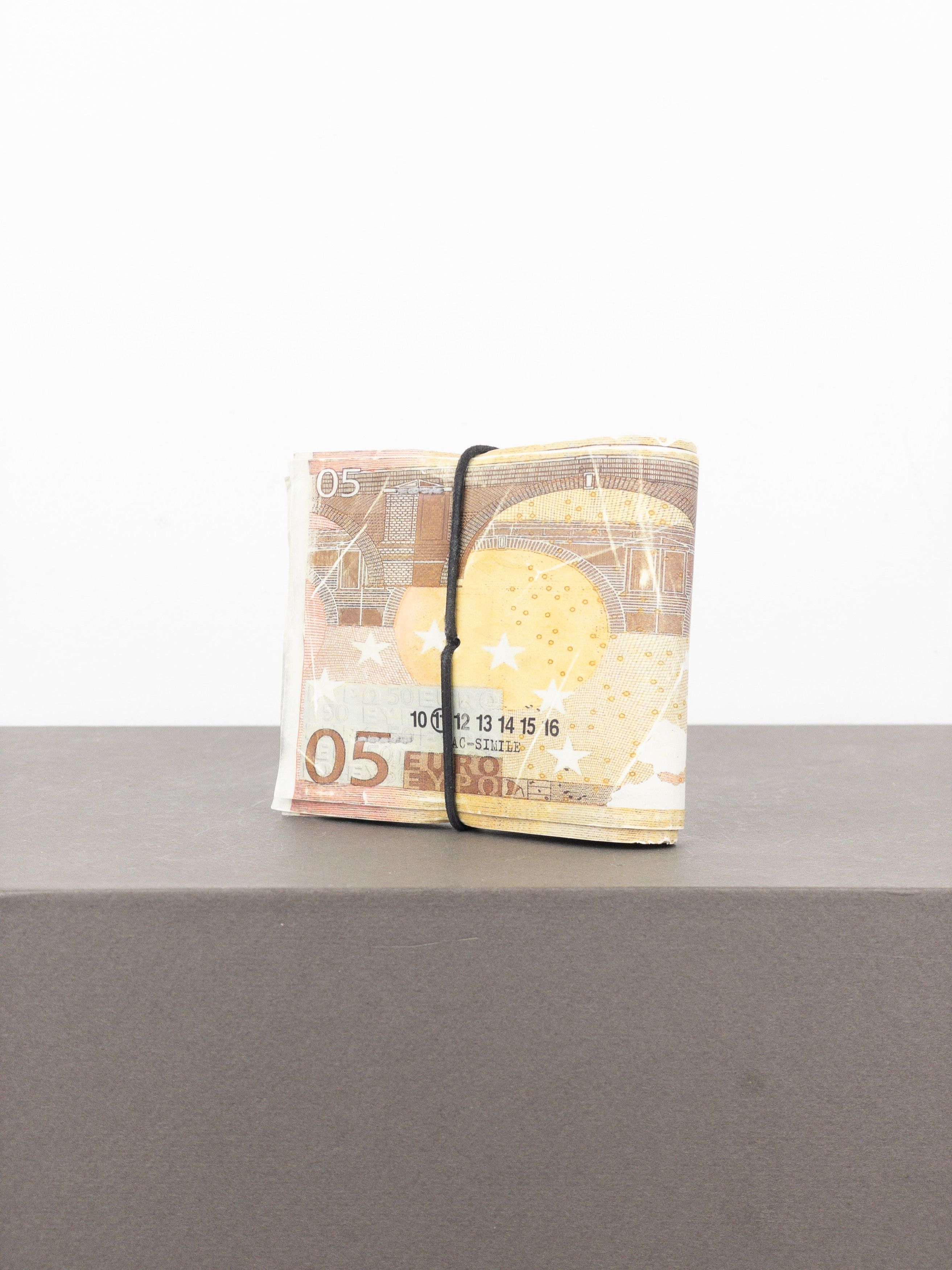 Maison Margiela SS08 Artisanal '05 Euro Bills' Bifold Wallet Size ONE SIZE - 4 Thumbnail