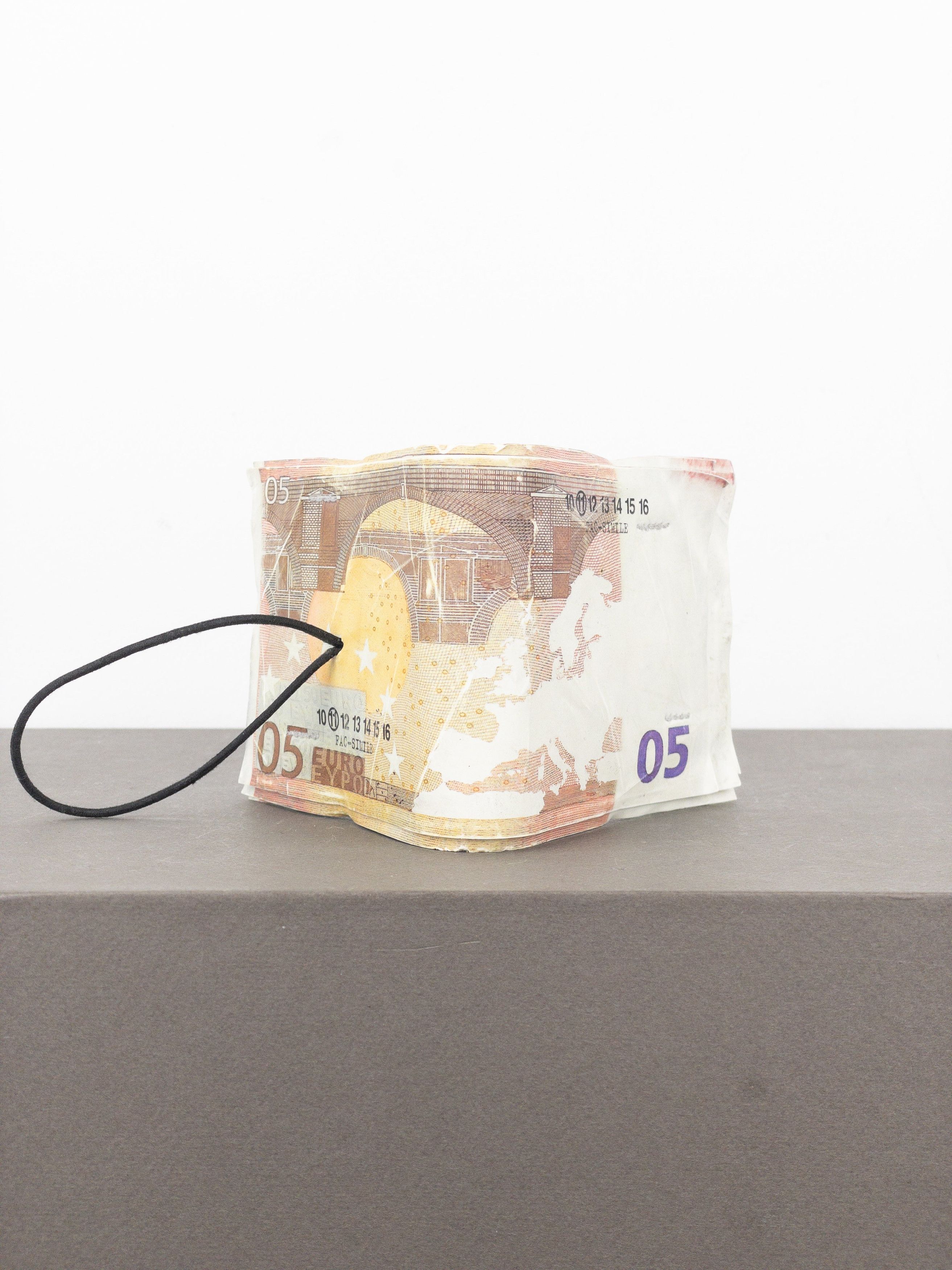 Maison Margiela SS08 Artisanal '05 Euro Bills' Bifold Wallet Size ONE SIZE - 8 Thumbnail