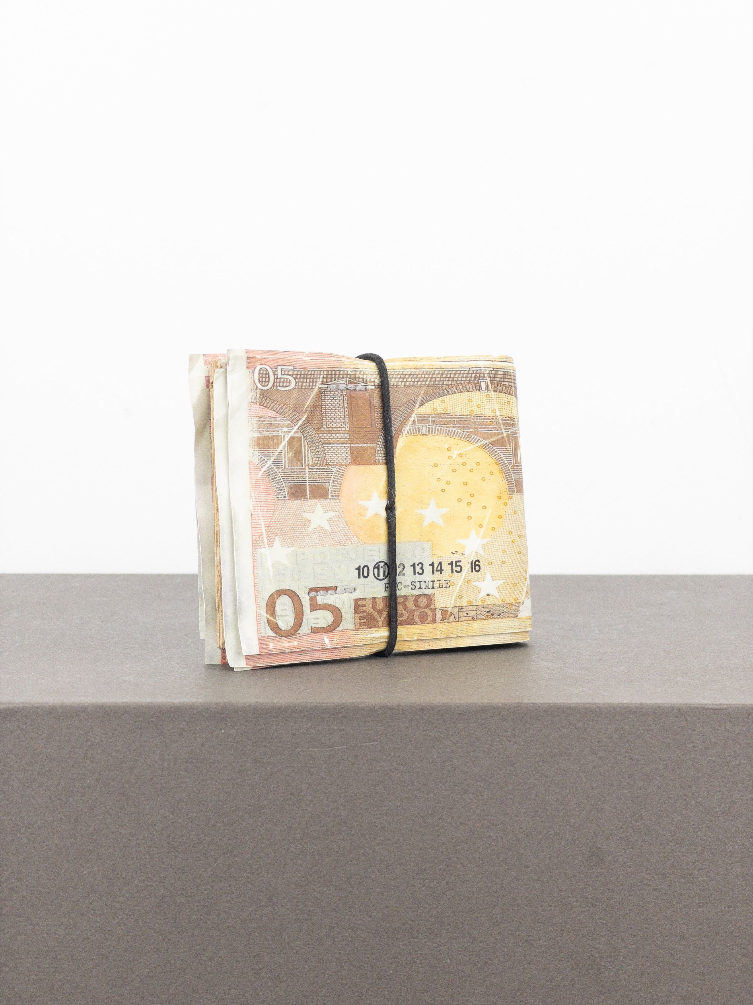 Maison Margiela SS08 Artisanal '05 Euro Bills' Bifold Wallet Size ONE SIZE - 6 Thumbnail