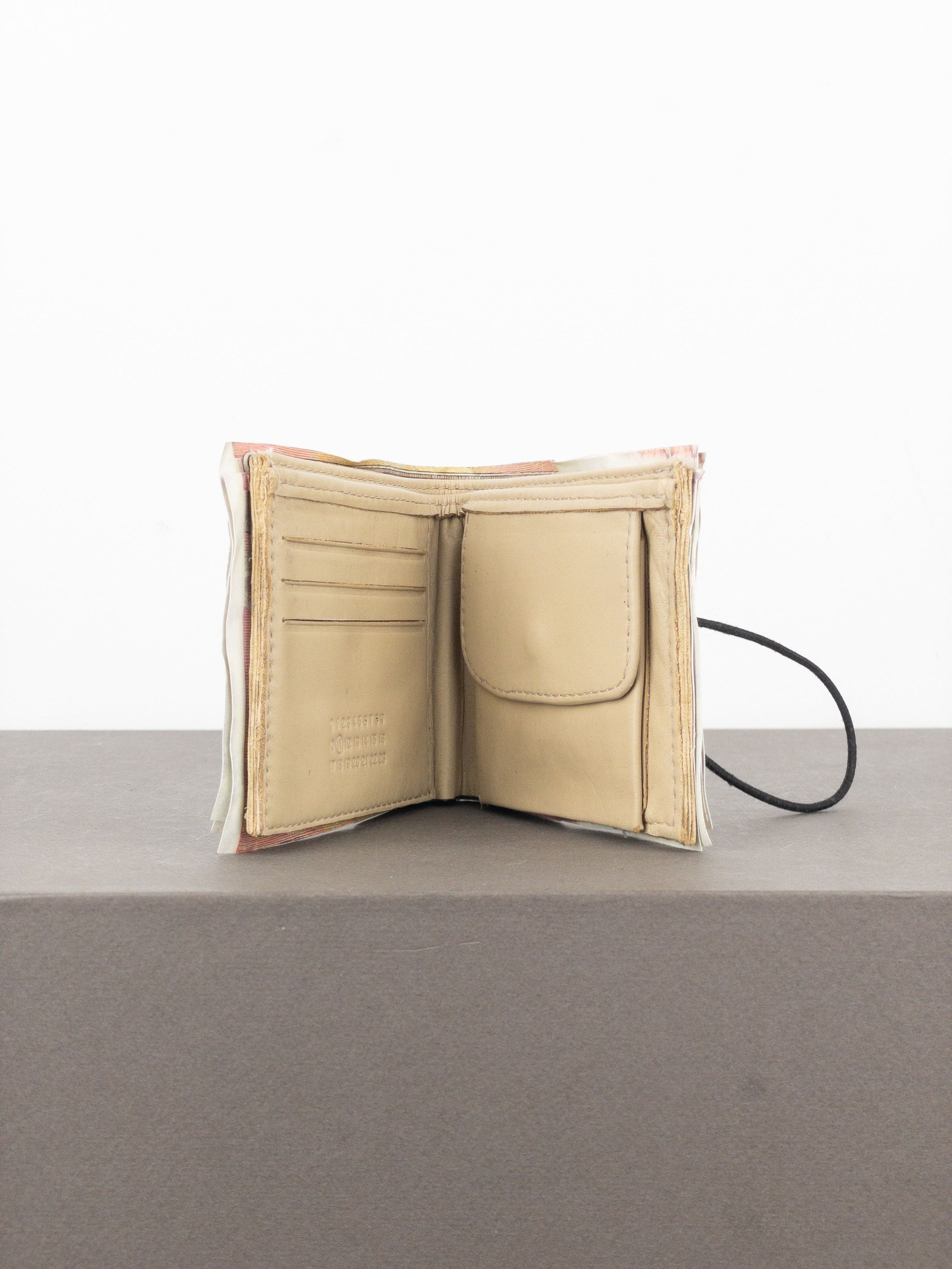 Maison Margiela SS08 Artisanal '05 Euro Bills' Bifold Wallet Size ONE SIZE - 7 Thumbnail