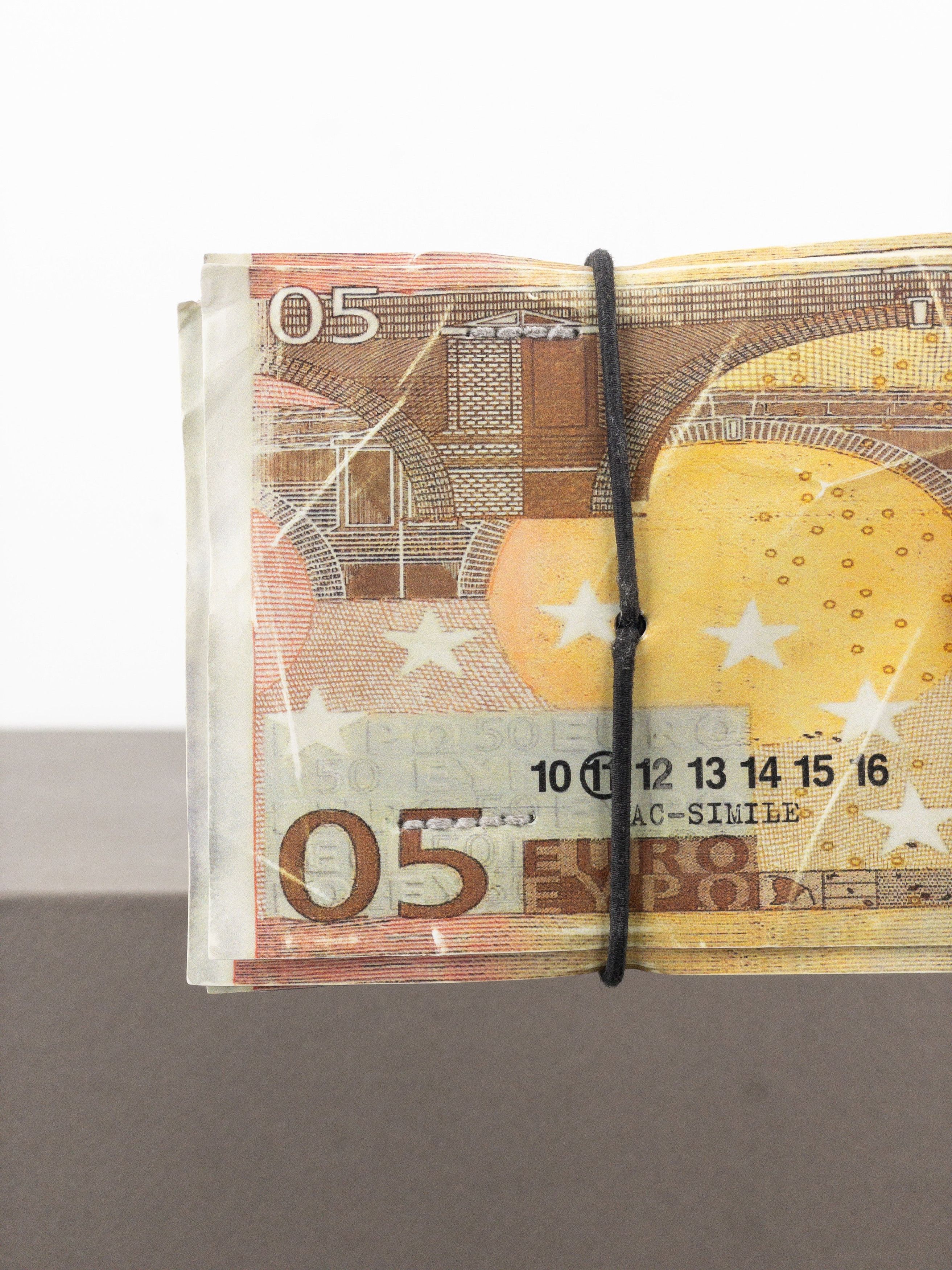 Maison Margiela SS08 Artisanal '05 Euro Bills' Bifold Wallet Size ONE SIZE - 12 Thumbnail