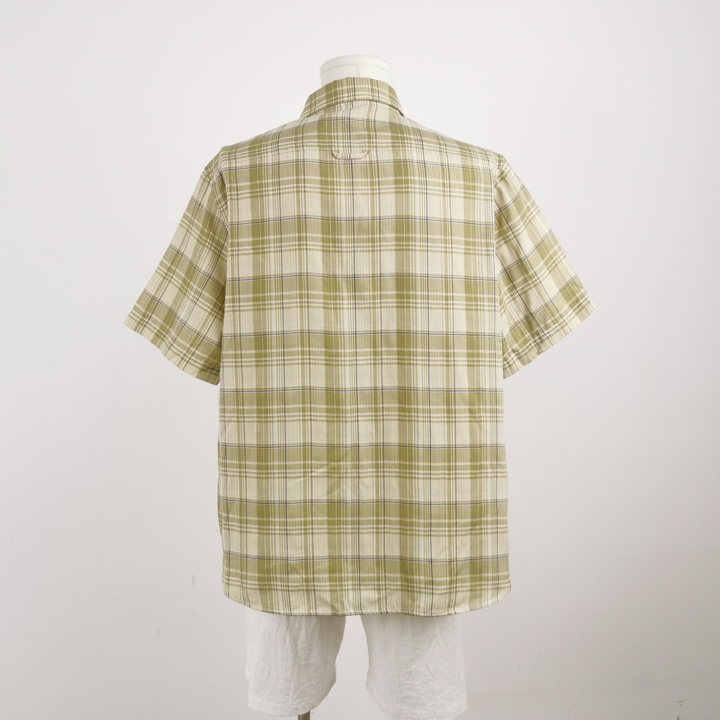 Loewe Loewe Plaid Leather Patch Short Sleeve Shirt 40 Size US M / EU 48-50 / 2 - 3 Thumbnail