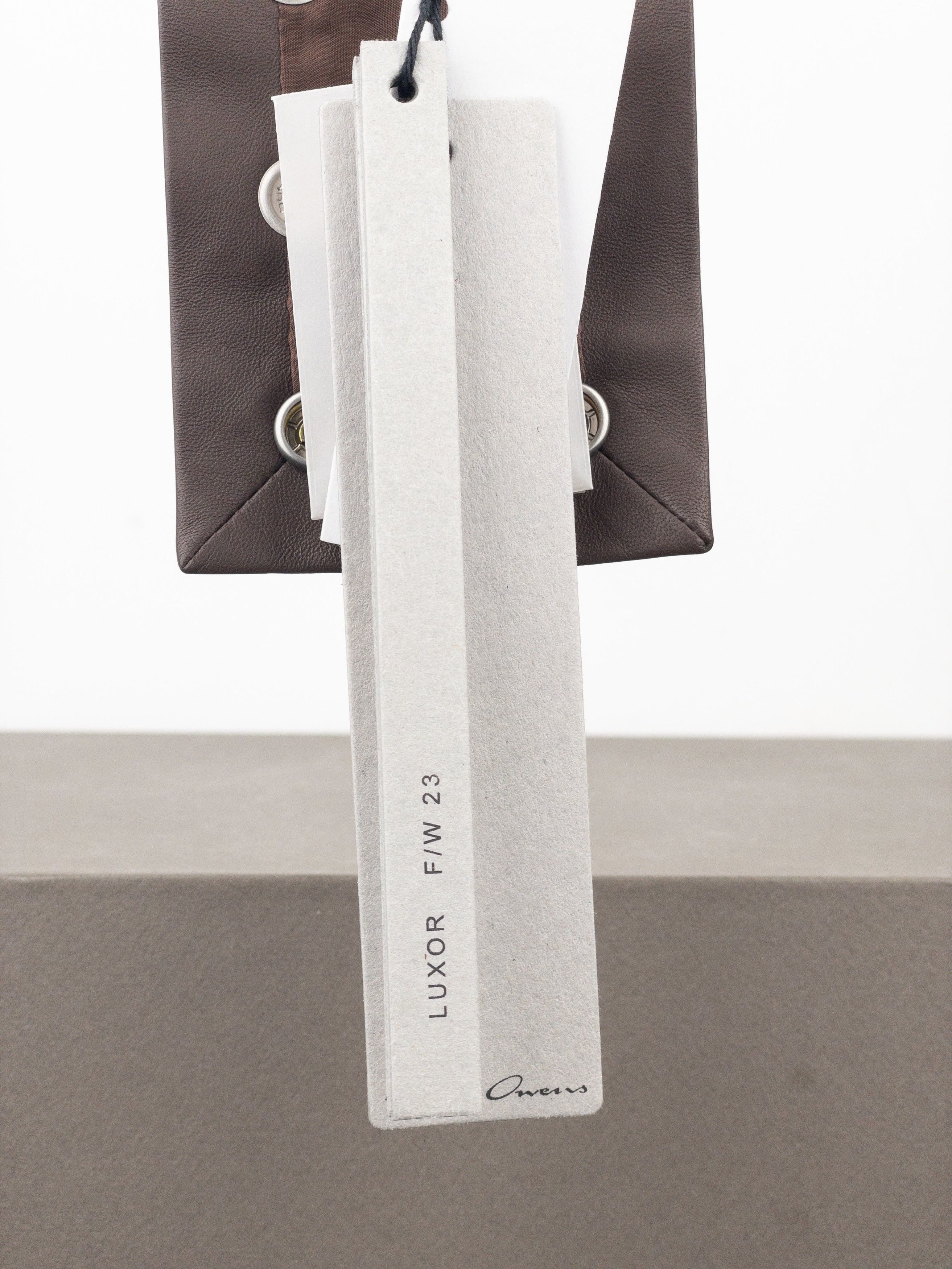 Rick Owens AW23 ‘Luxor’ Studded Leather Choker Necklace Size ONE SIZE - 4 Thumbnail