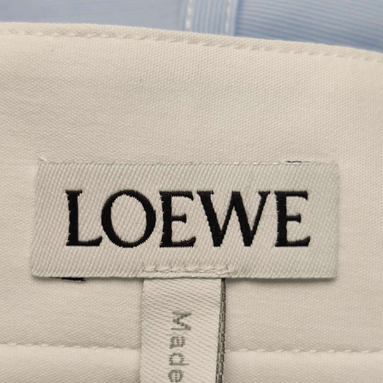 Loewe Loewe Bib-Front Striped Button Up Shirt L Size US L / EU 52-54 / 3 - 5 Thumbnail