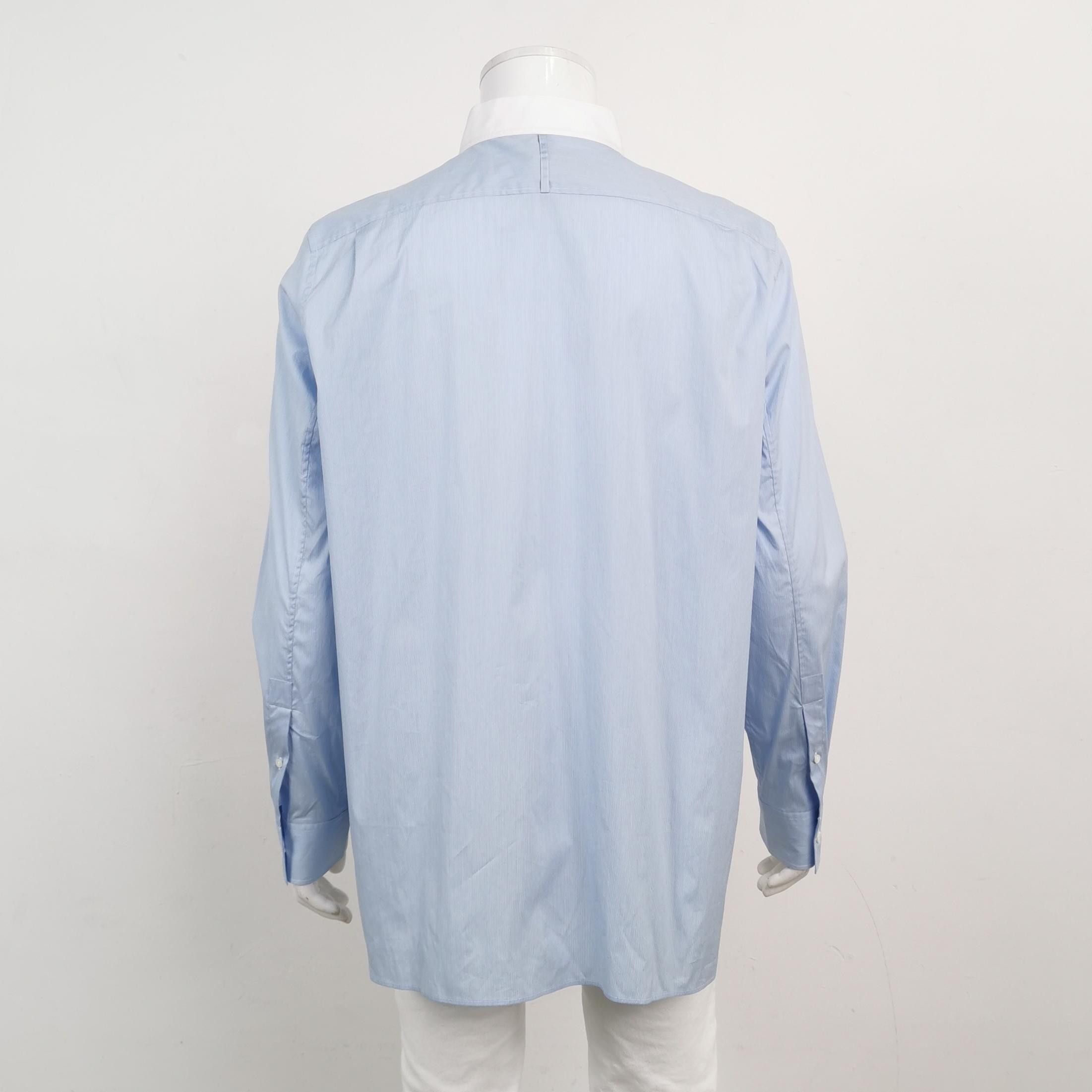 Loewe Loewe Asymmetric Contrast Panel Shirt L Size US L / EU 52-54 / 3 - 2 Thumbnail