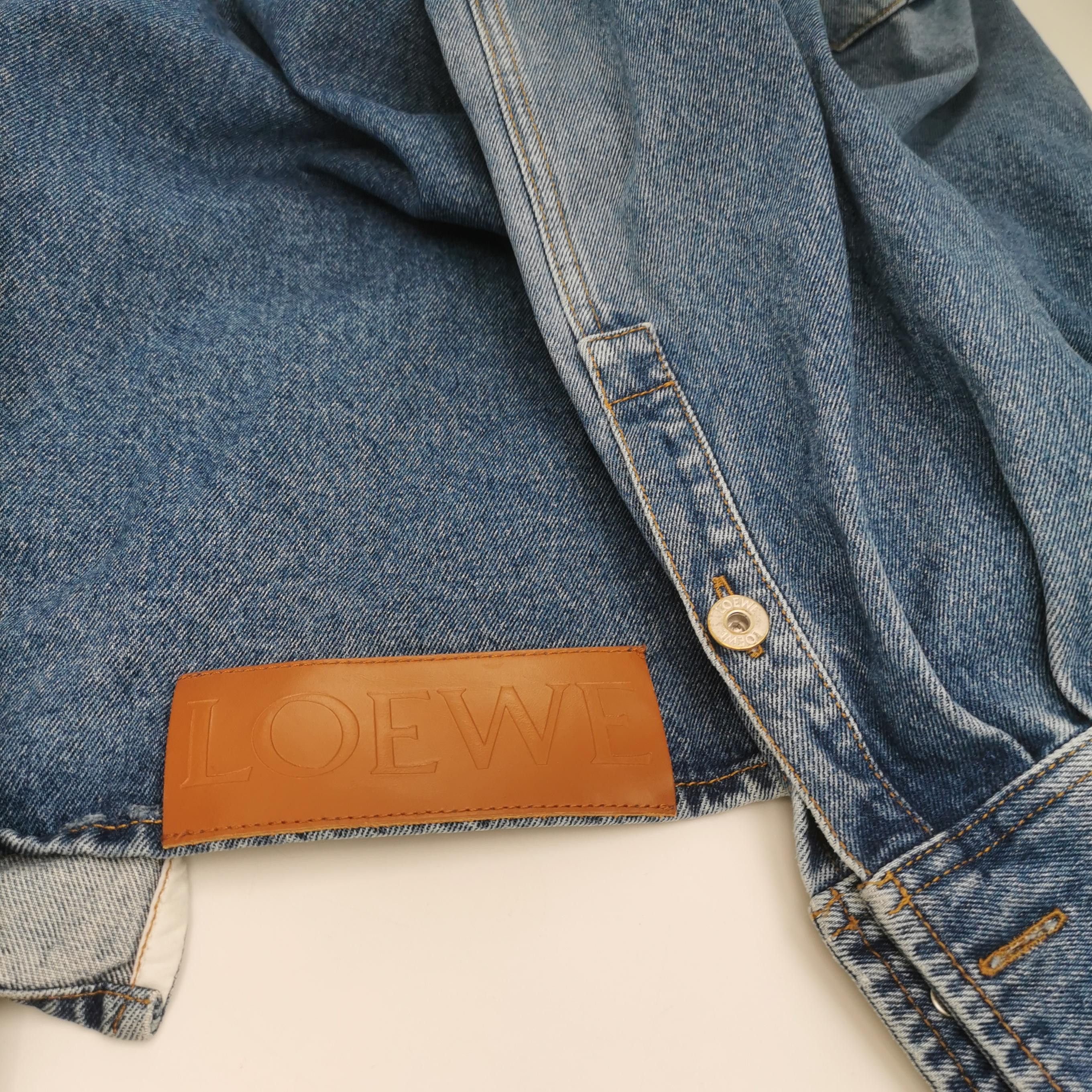 Loewe Loewe Denim Single-Breasted Jacket Size 46 Size US S / EU 44-46 / 1 - 3 Thumbnail