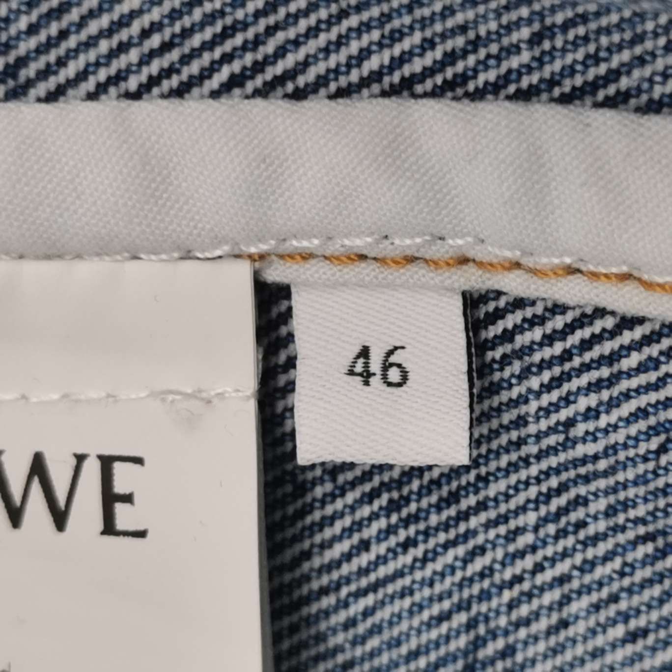 Loewe Loewe Denim Single-Breasted Jacket Size 46 Size US S / EU 44-46 / 1 - 6 Thumbnail