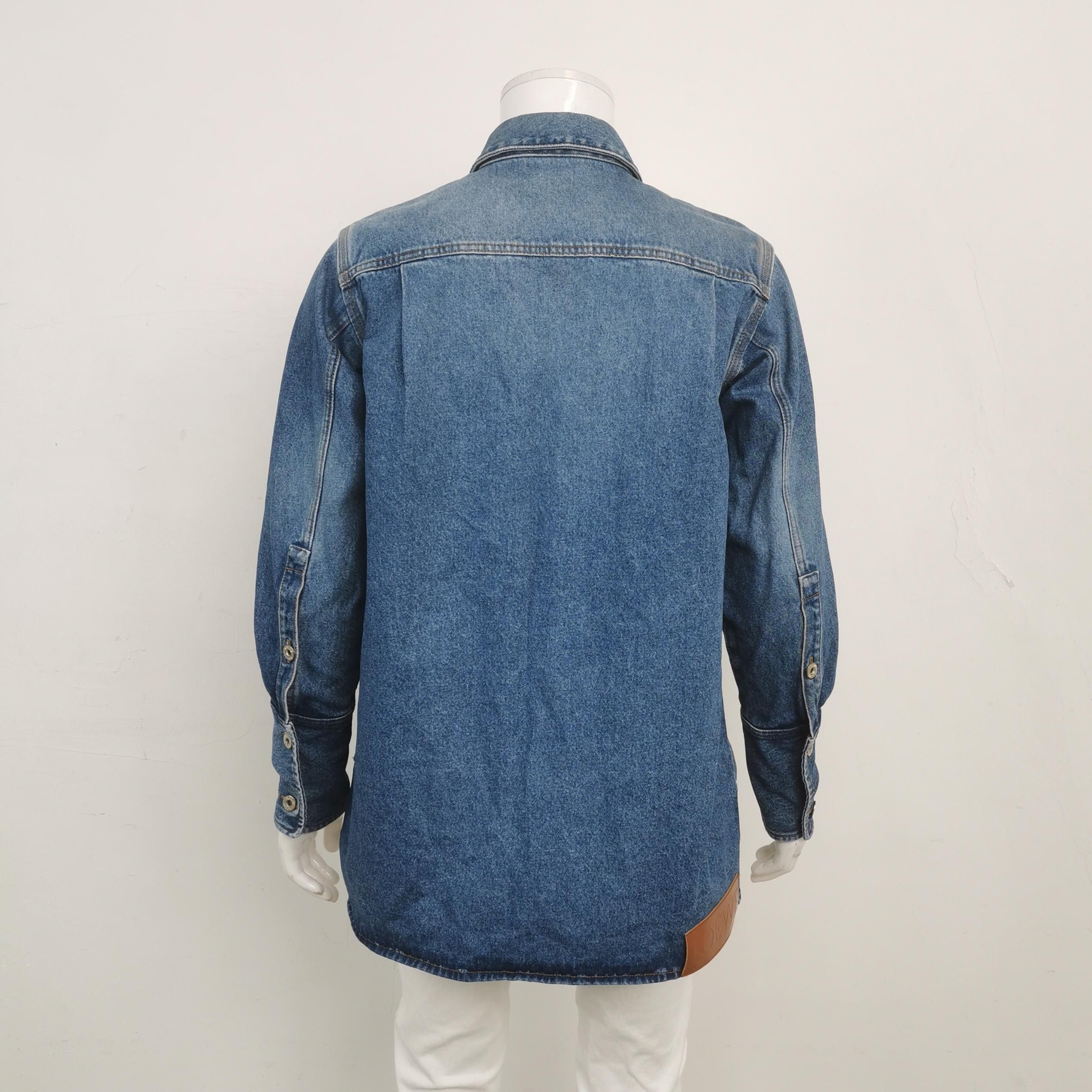 Loewe Loewe Denim Single-Breasted Jacket Size 46 Size US S / EU 44-46 / 1 - 2 Thumbnail