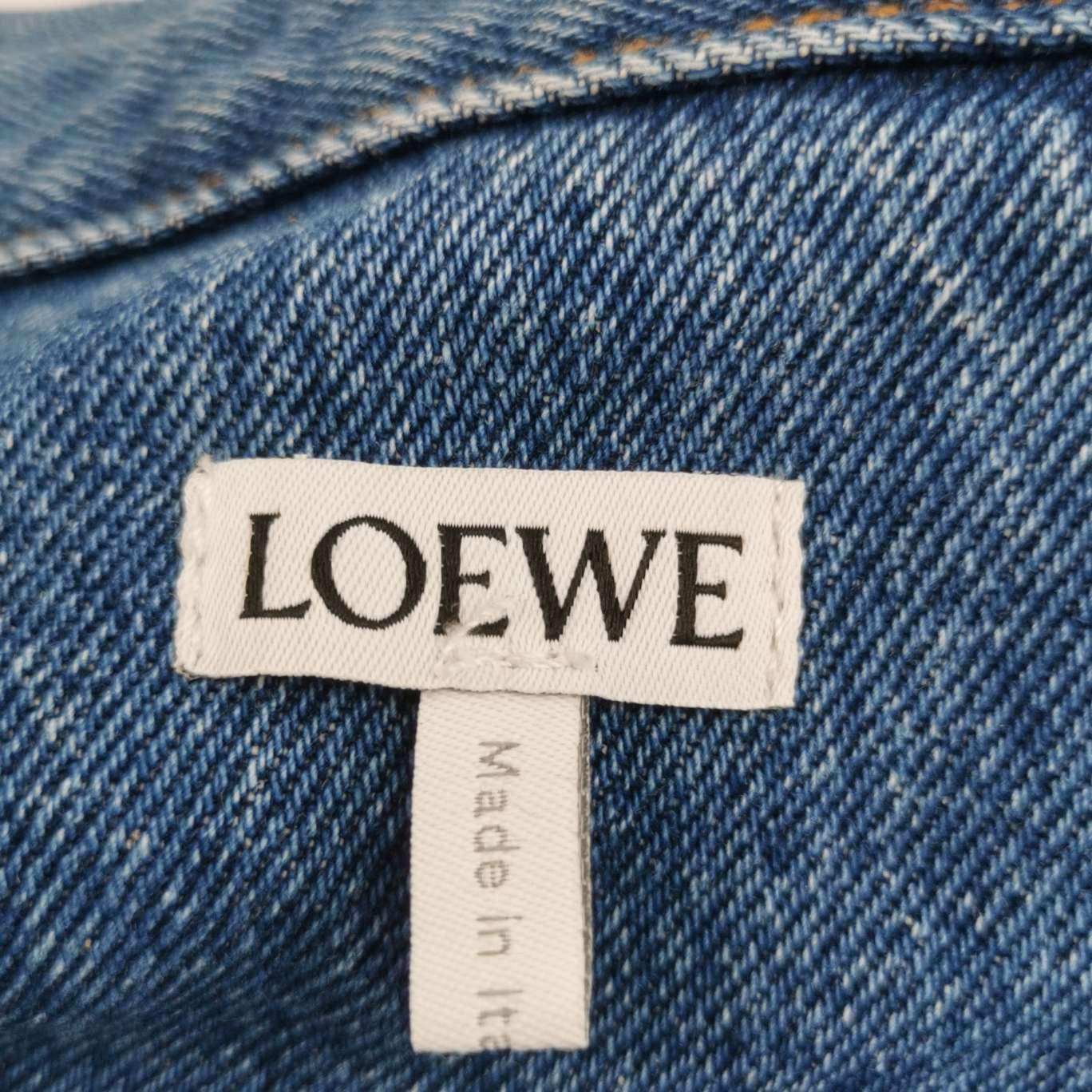 Loewe Loewe Denim Single-Breasted Jacket Size 46 Size US S / EU 44-46 / 1 - 4 Thumbnail
