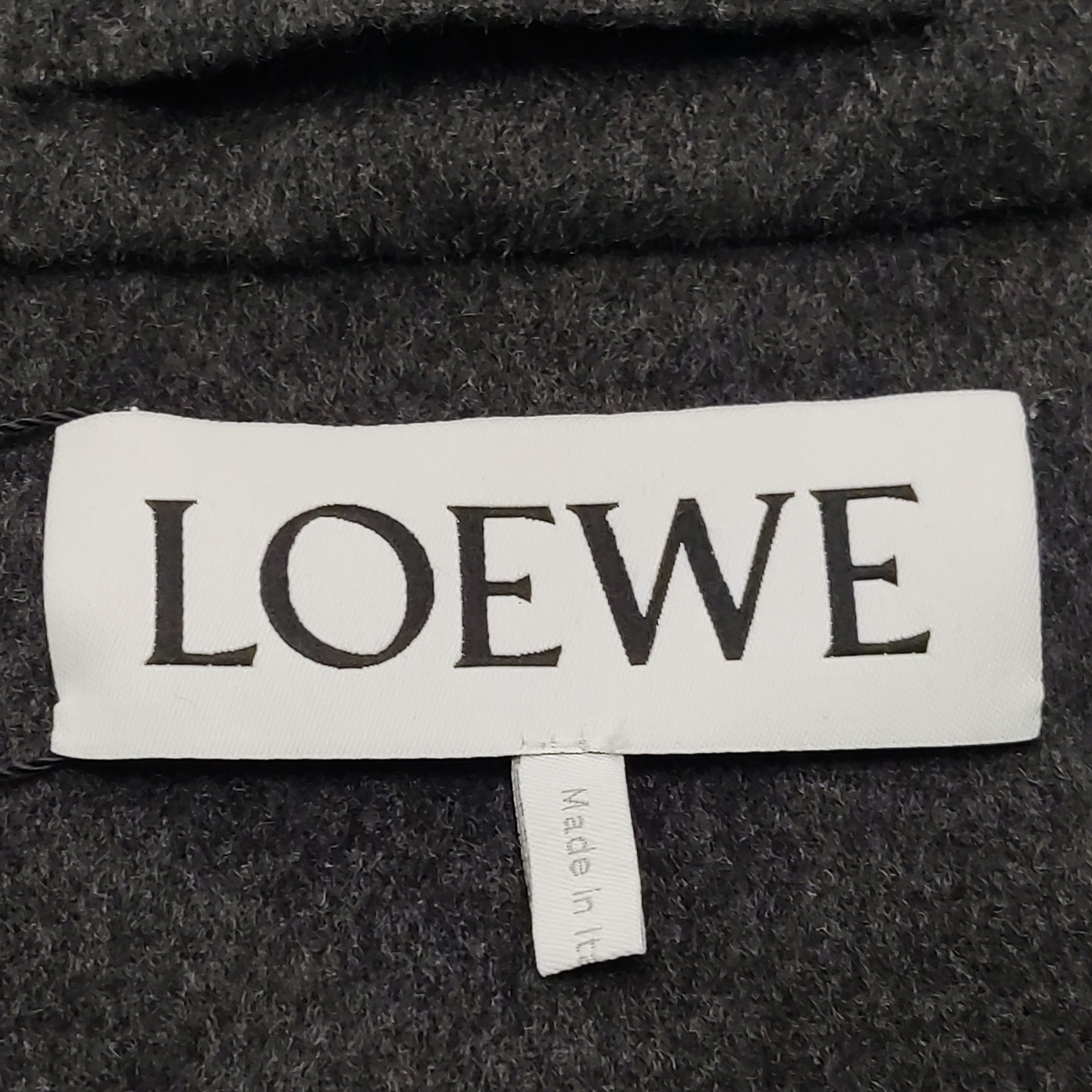 Loewe Loewe Charcoal Wool Cashmere Jacket 52 Size US L / EU 52-54 / 3 - 6 Thumbnail