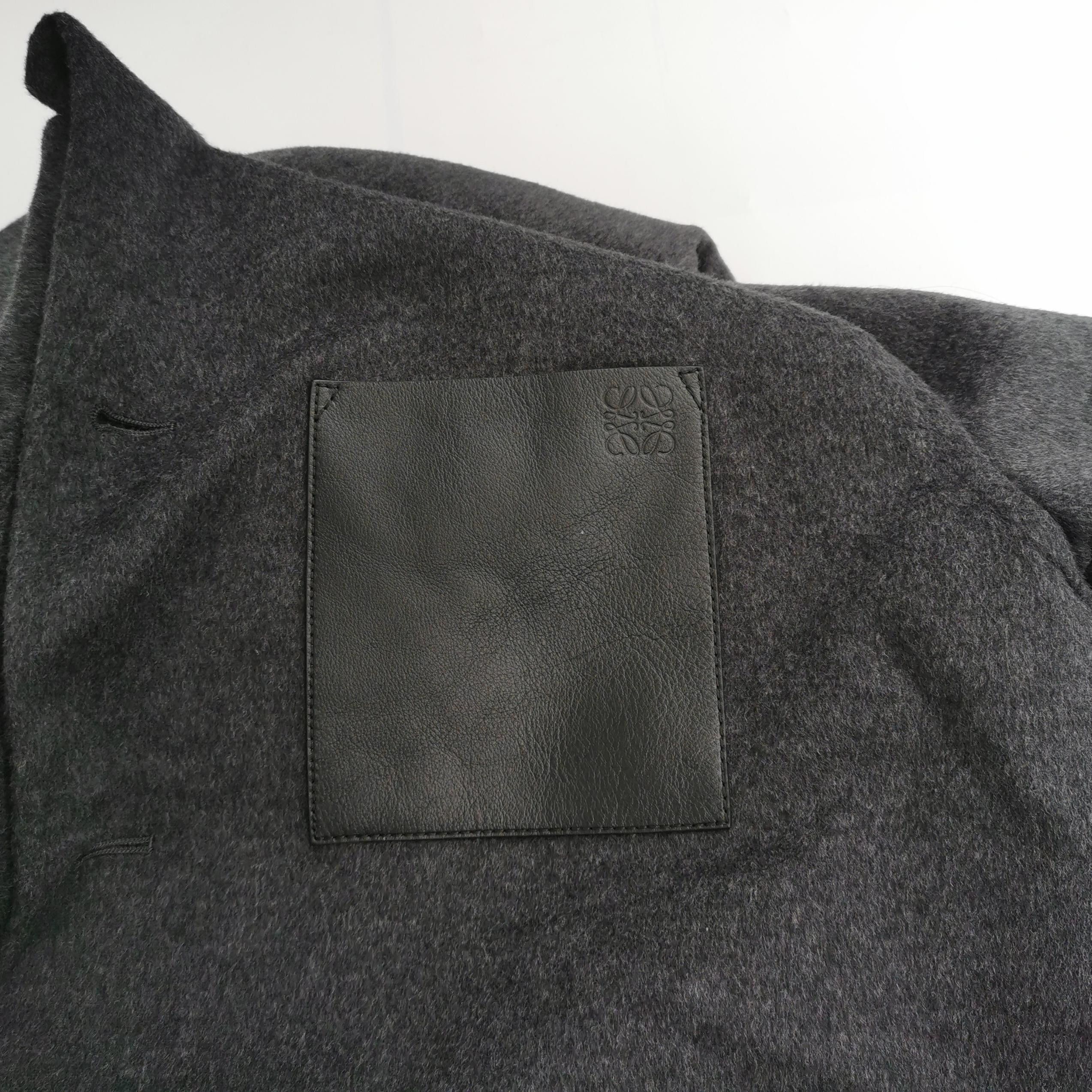 Loewe Loewe Charcoal Wool Cashmere Jacket 52 Size US L / EU 52-54 / 3 - 3 Thumbnail