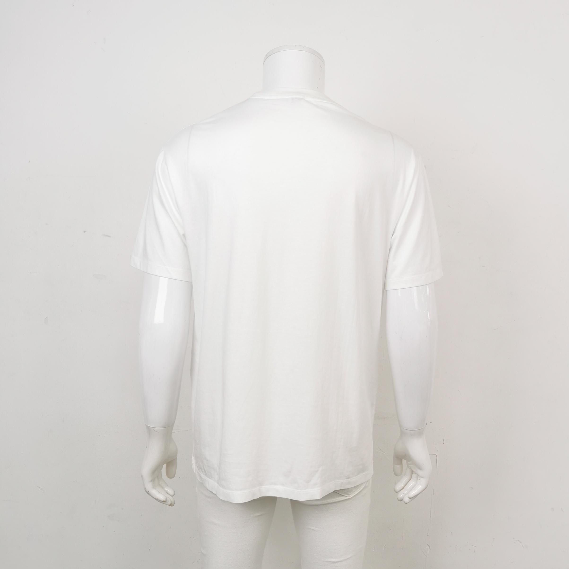 Loewe Loewe Logo Print Cotton T-Shirt Size M Size US M / EU 48-50 / 2 - 2 Thumbnail