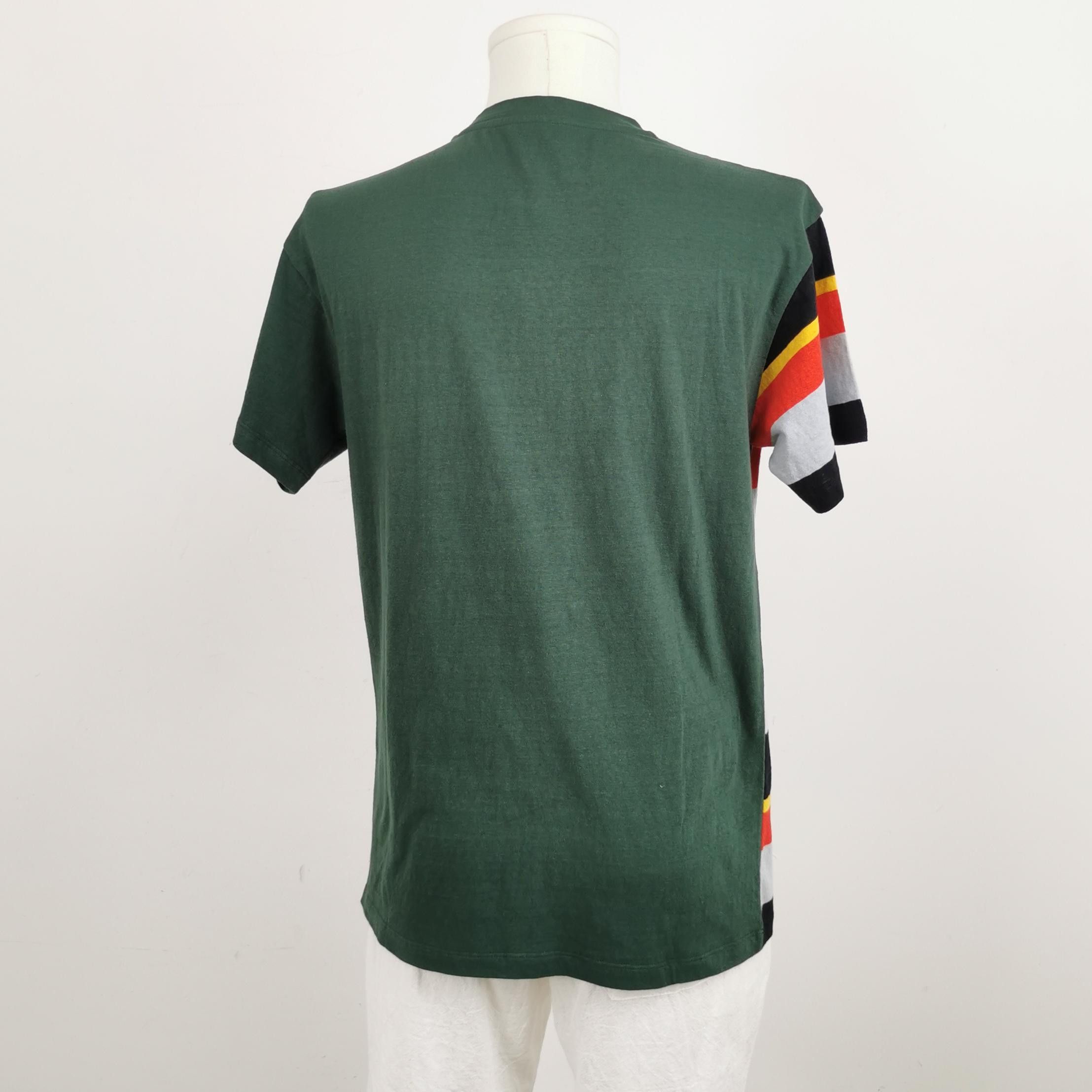 Loewe Loewe Striped Asymmetric T-Shirt XS Size US XS / EU 42 / 0 - 3 Thumbnail