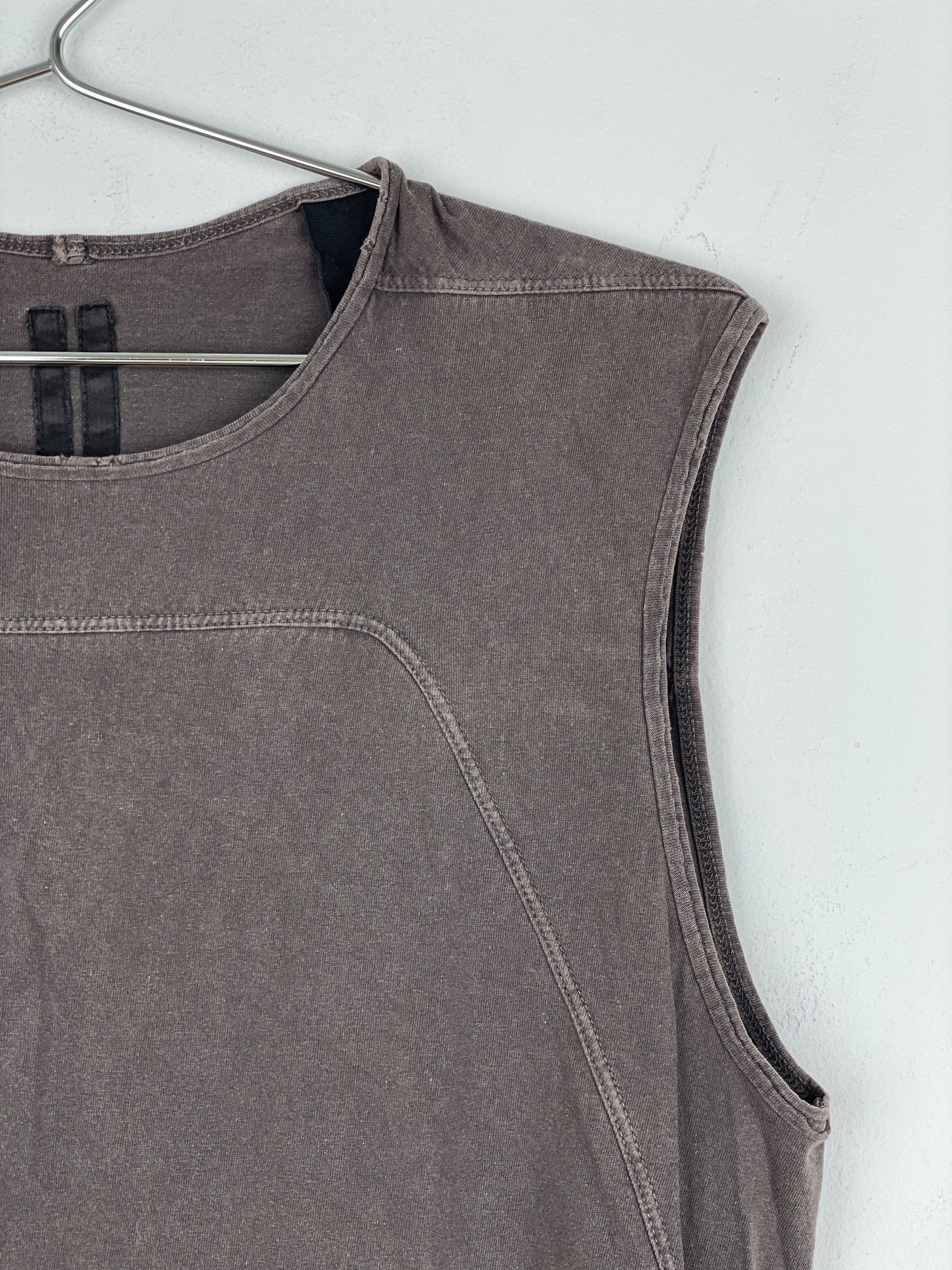 Rick Owens DRKSDHW SS13 'Island' Geometric Panel Tank Top Size US L / EU 52-54 / 3 - 6 Thumbnail