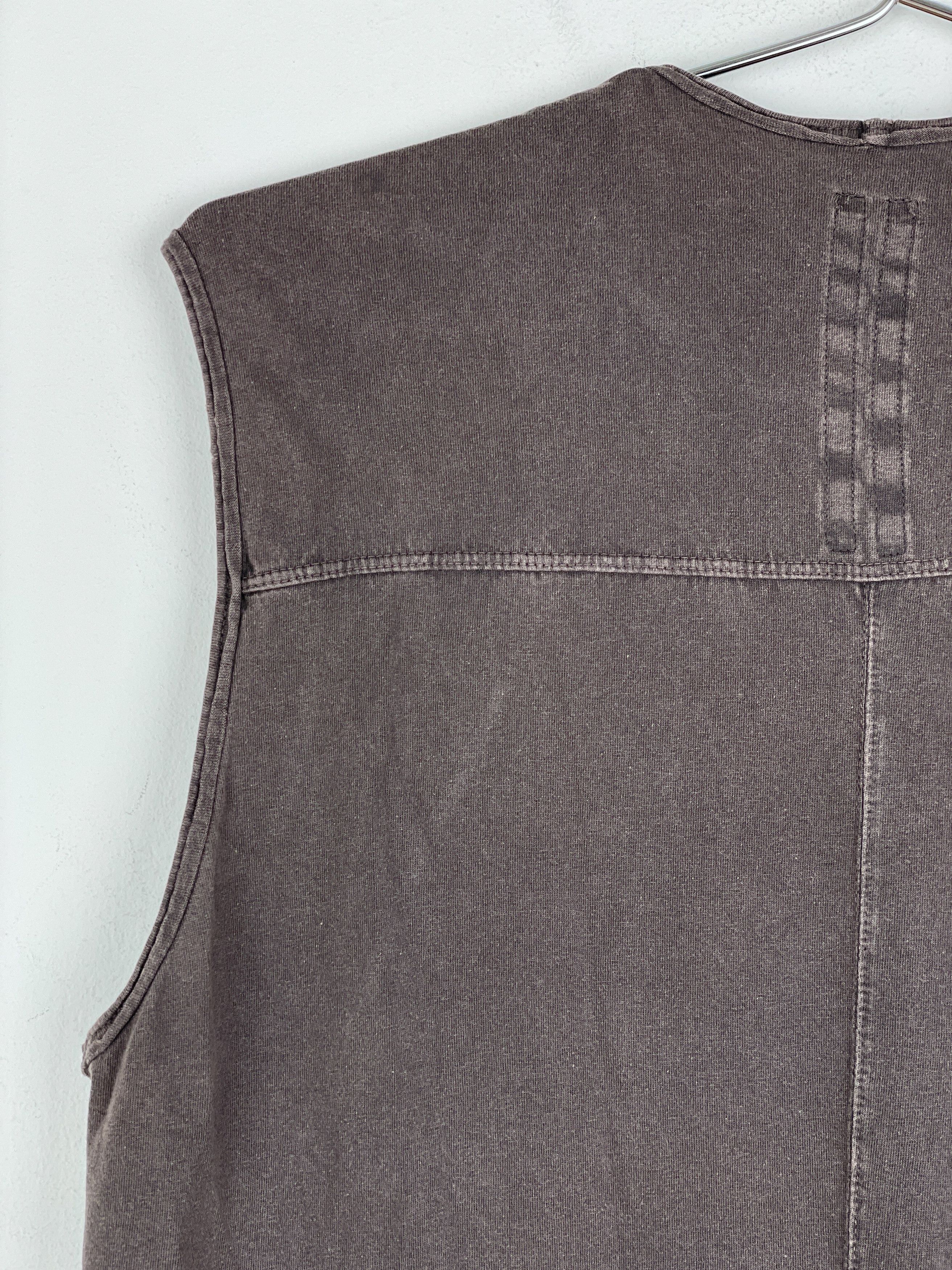 Rick Owens DRKSDHW SS13 'Island' Geometric Panel Tank Top Size US L / EU 52-54 / 3 - 10 Thumbnail